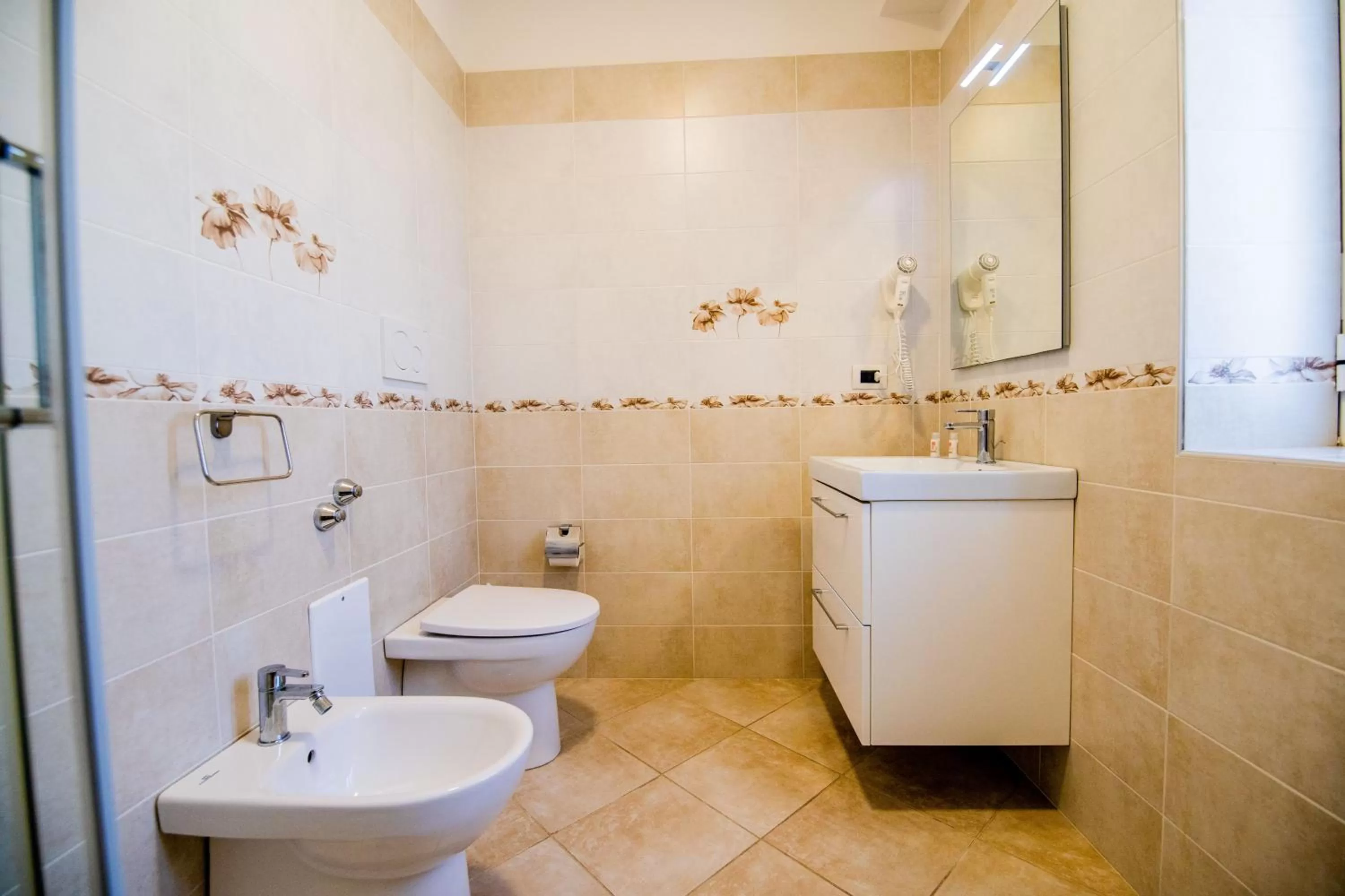 Shower in Residence O'Sole Mio Pompei