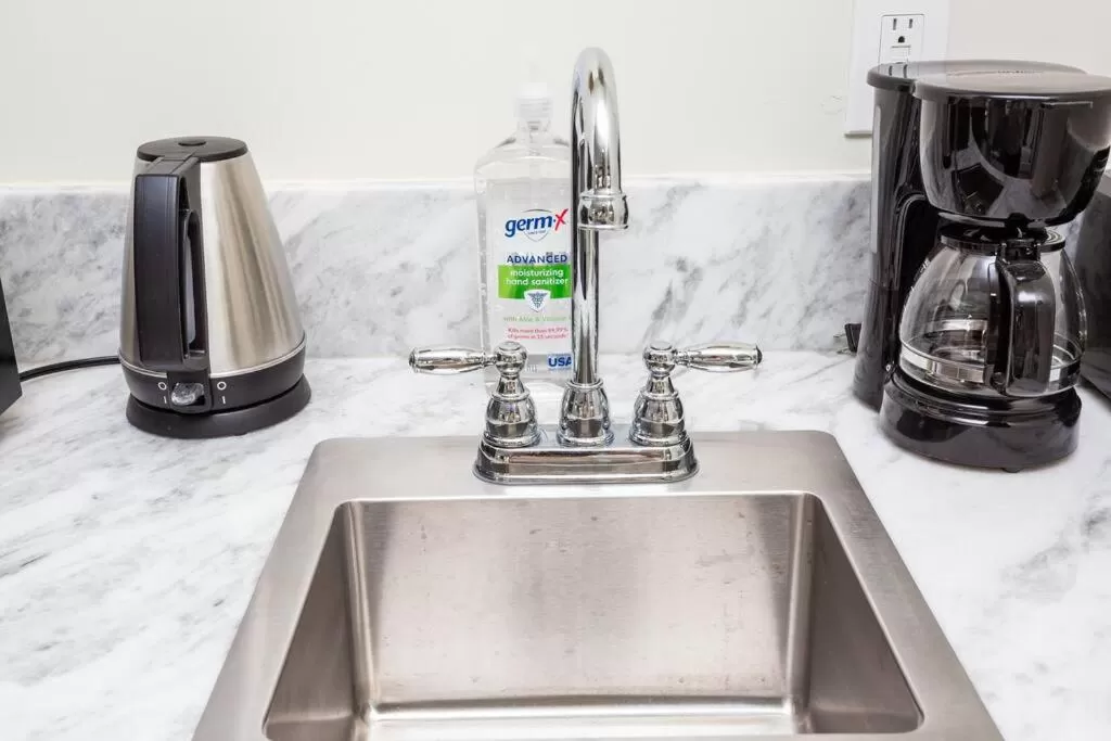 Kitchen/Kitchenette in Explore Balboa Park From Your Cozy Studio w Patio