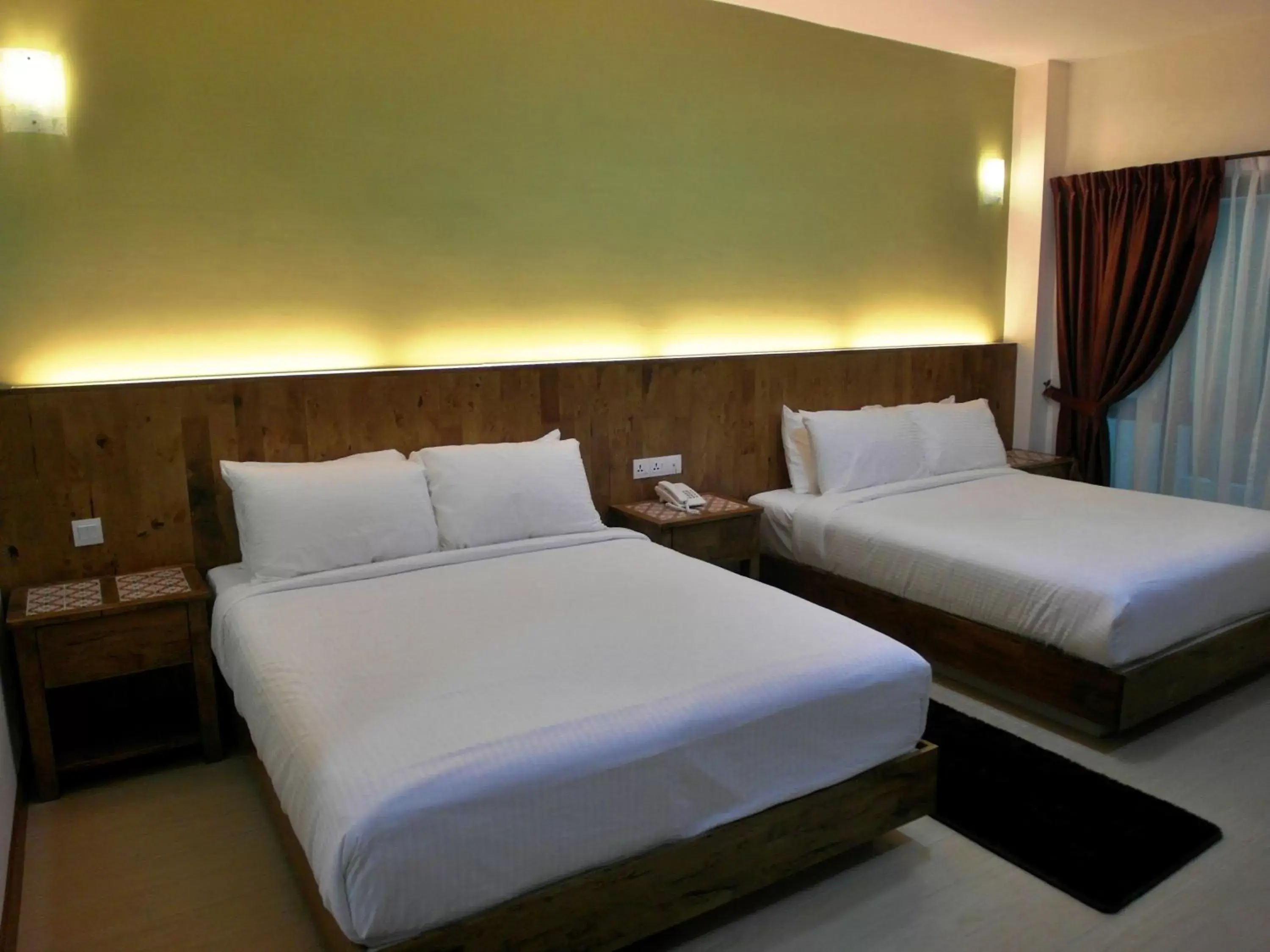 Bed in Swiss Hotel Heritage Boutique Melaka