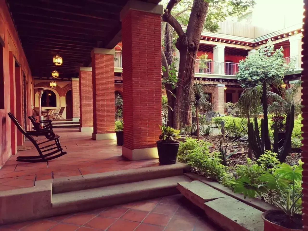 Patio in Hotel Siglo XVII Art Gallery