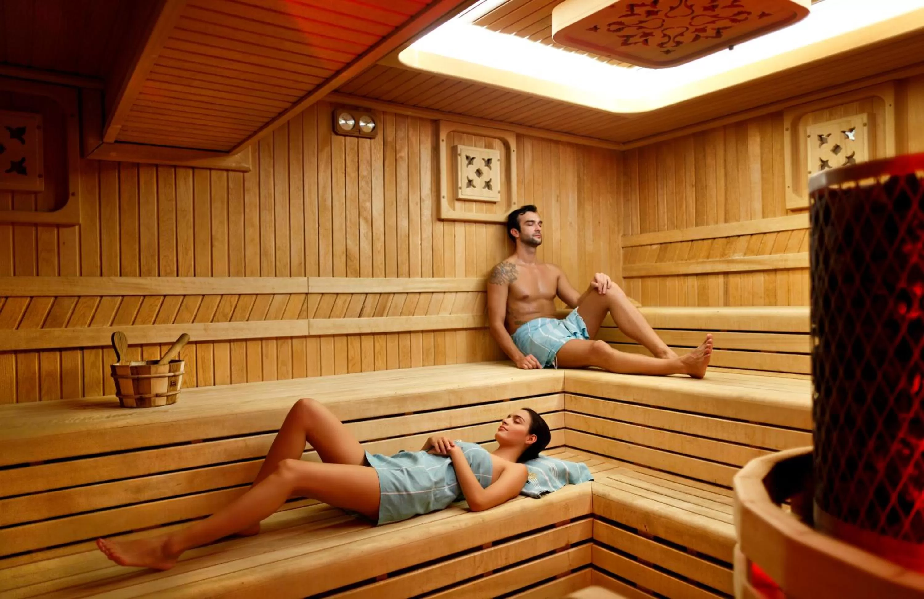 Sauna in Darkhill Hotel
