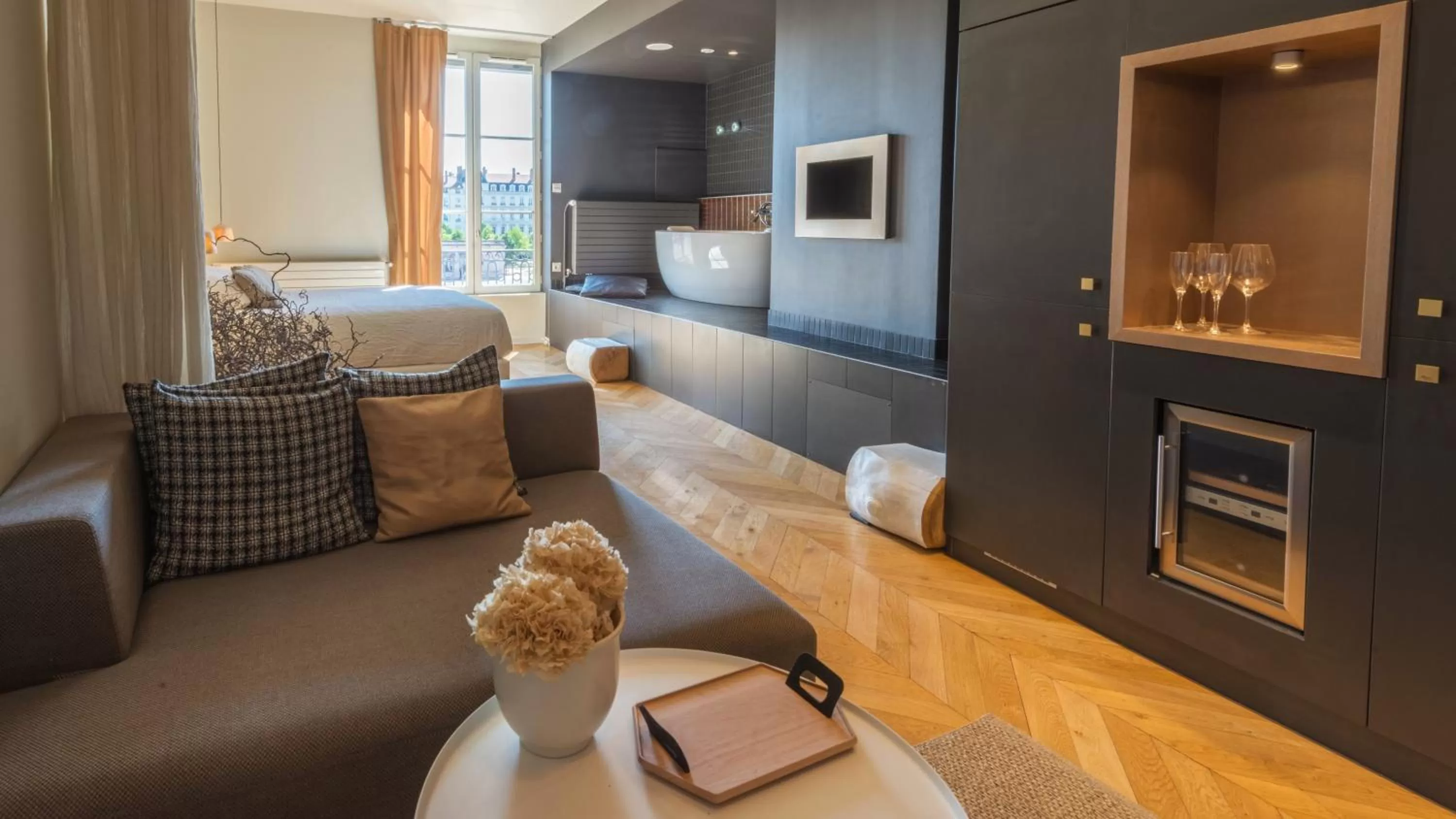 Living room, Seating Area in MiHotel Bellecour