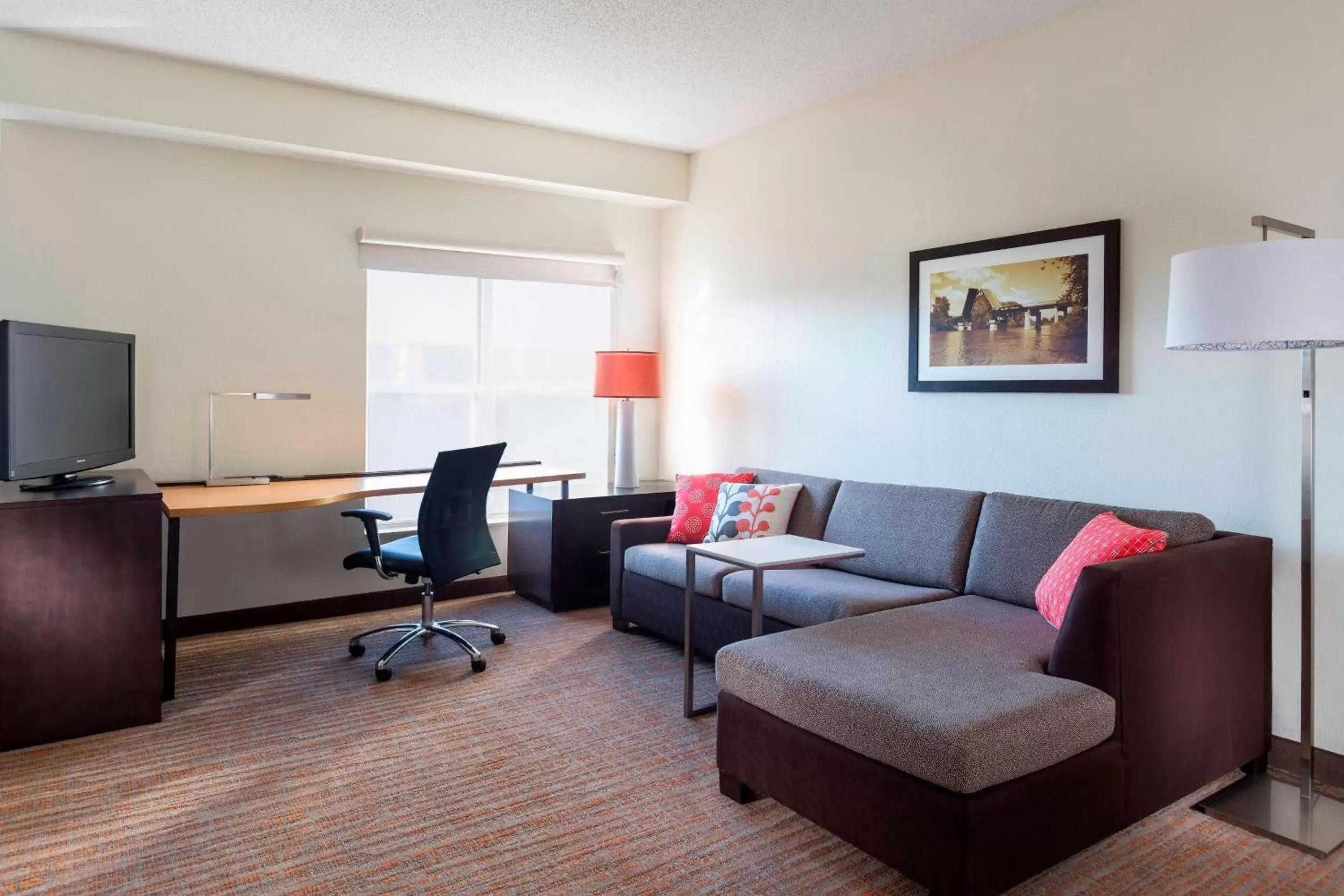 Living room, Seating Area in Residence Inn by Marriott Bloomington by Mall of America