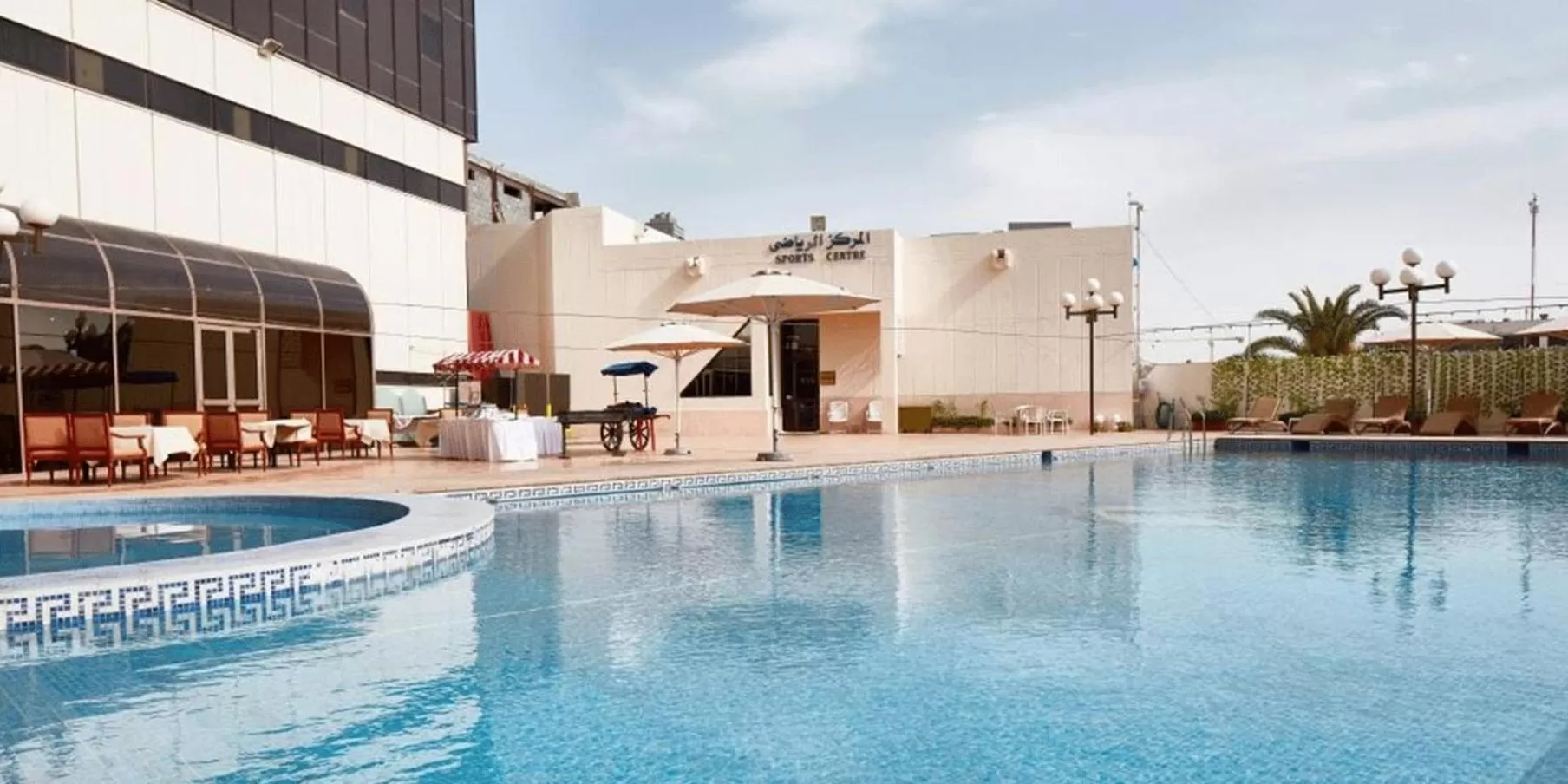 Swimming pool in Crowne Plaza Riyadh Palace by IHG