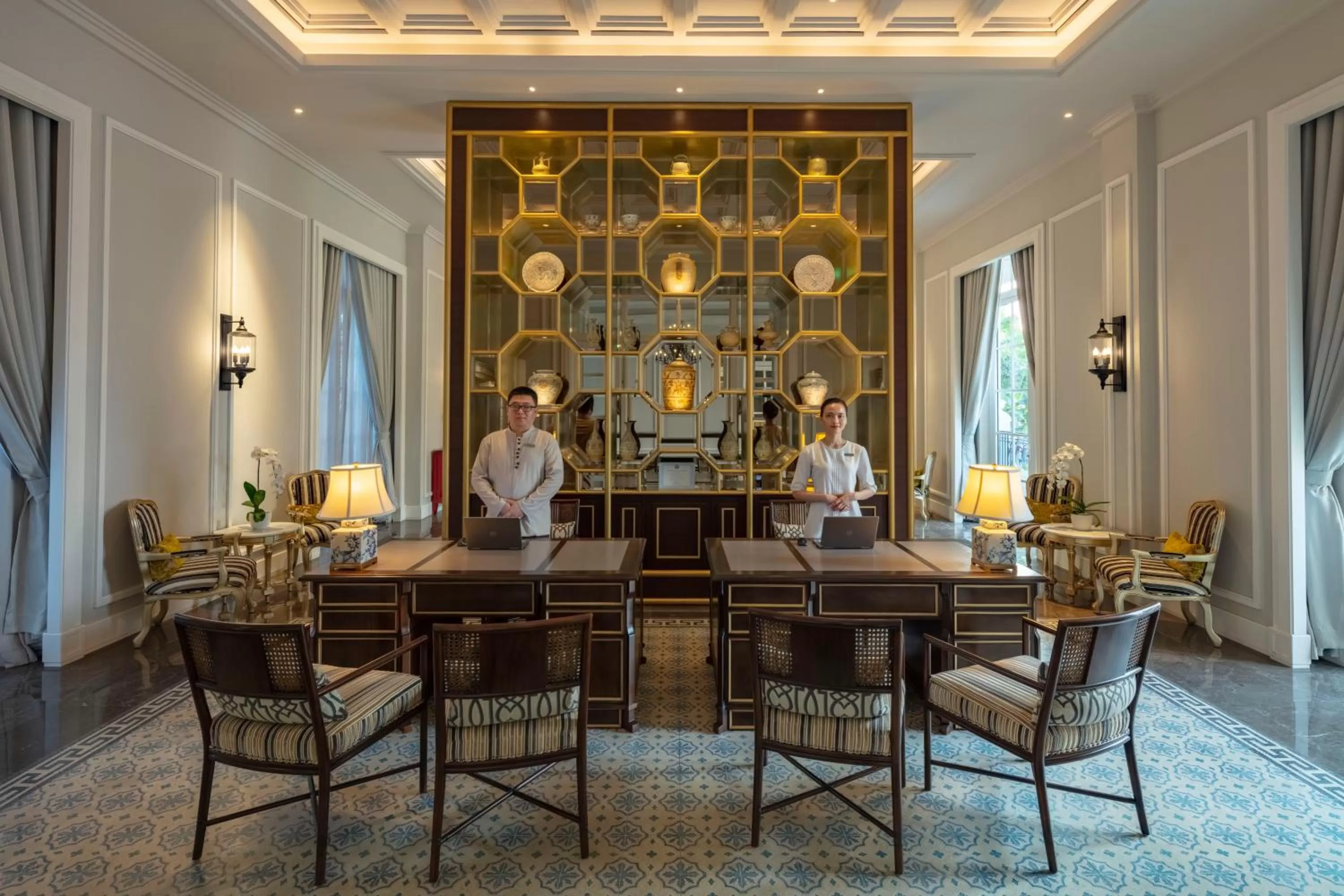 Lobby or reception in Mia Saigon – Luxury Boutique Hotel