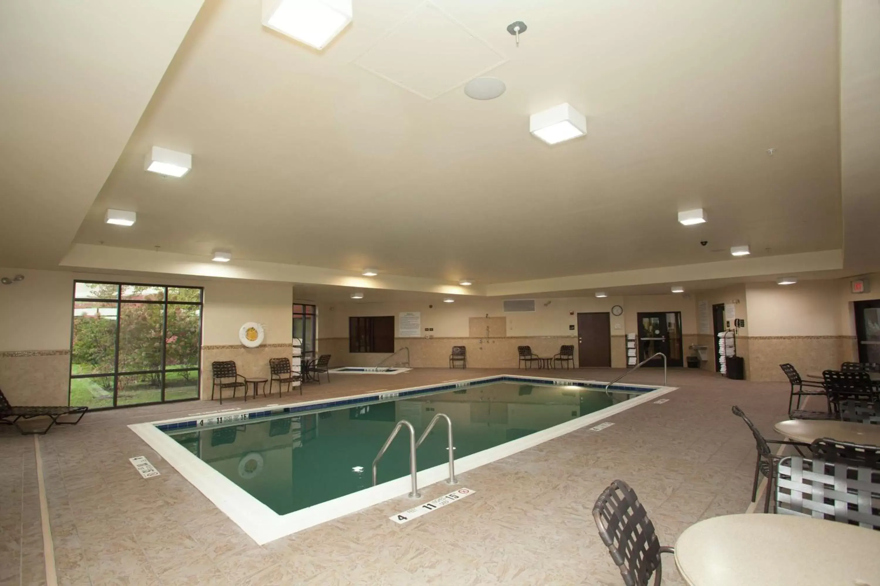 Pool view, Swimming Pool in Hampton Inn Elmira/Horseheads