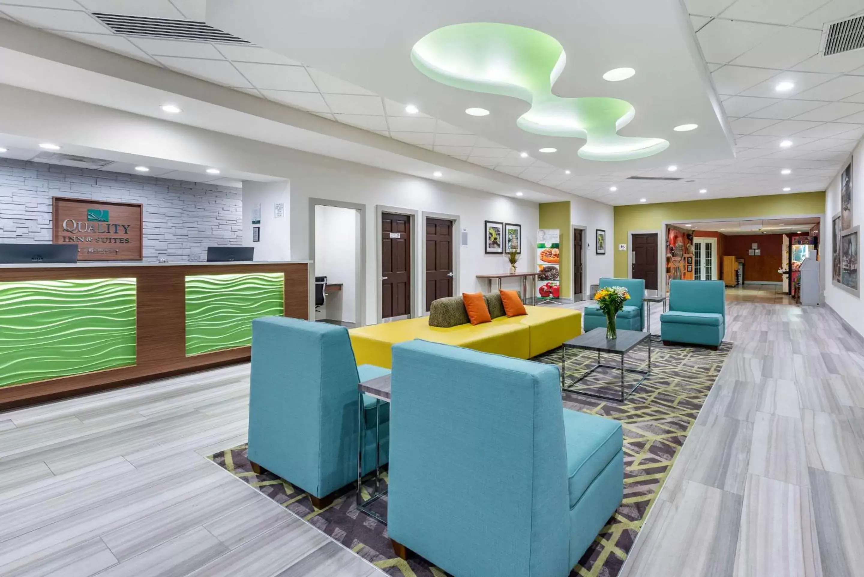 Lobby or reception in Quality Inn and Suites Riverfront