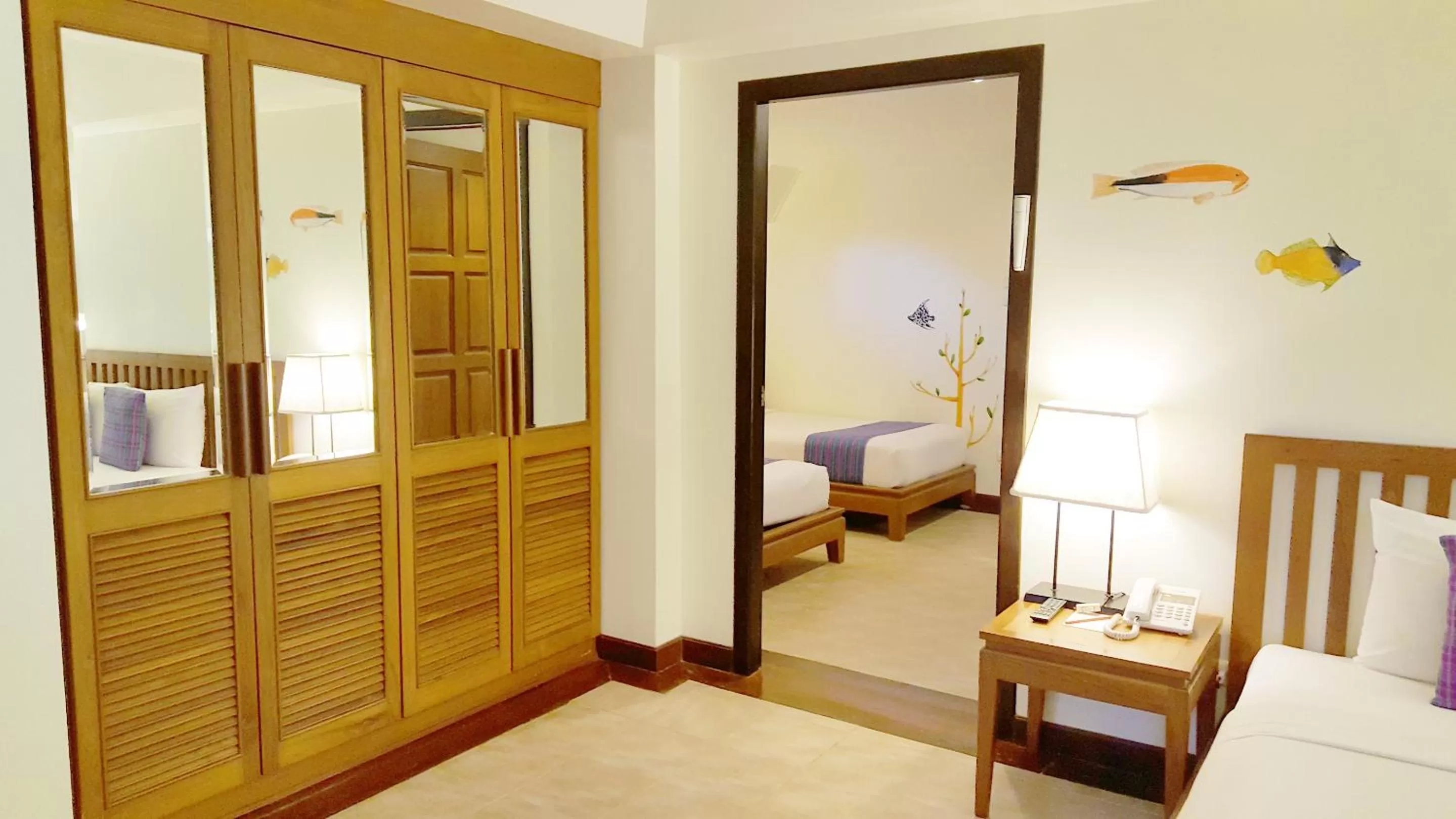 Bedroom, Bed in Birds and Bees Resort