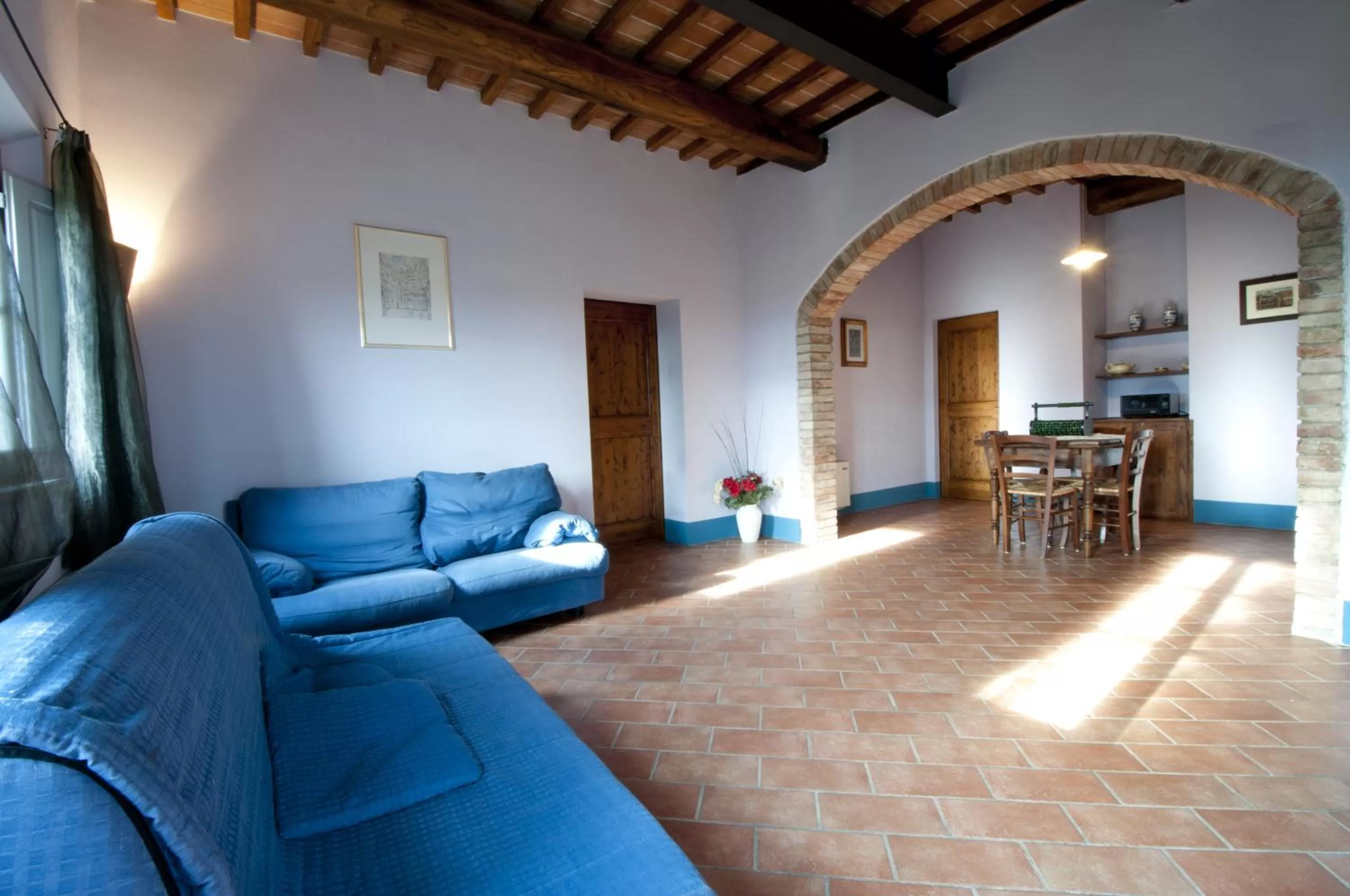 Living room, Seating Area in Podere Benintendi