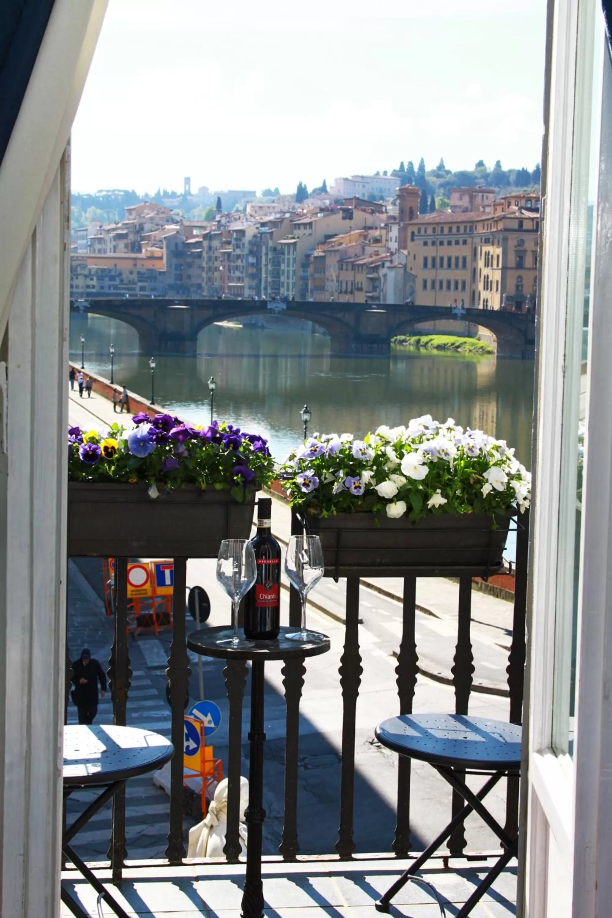 Balcony/Terrace in Residenza Vespucci