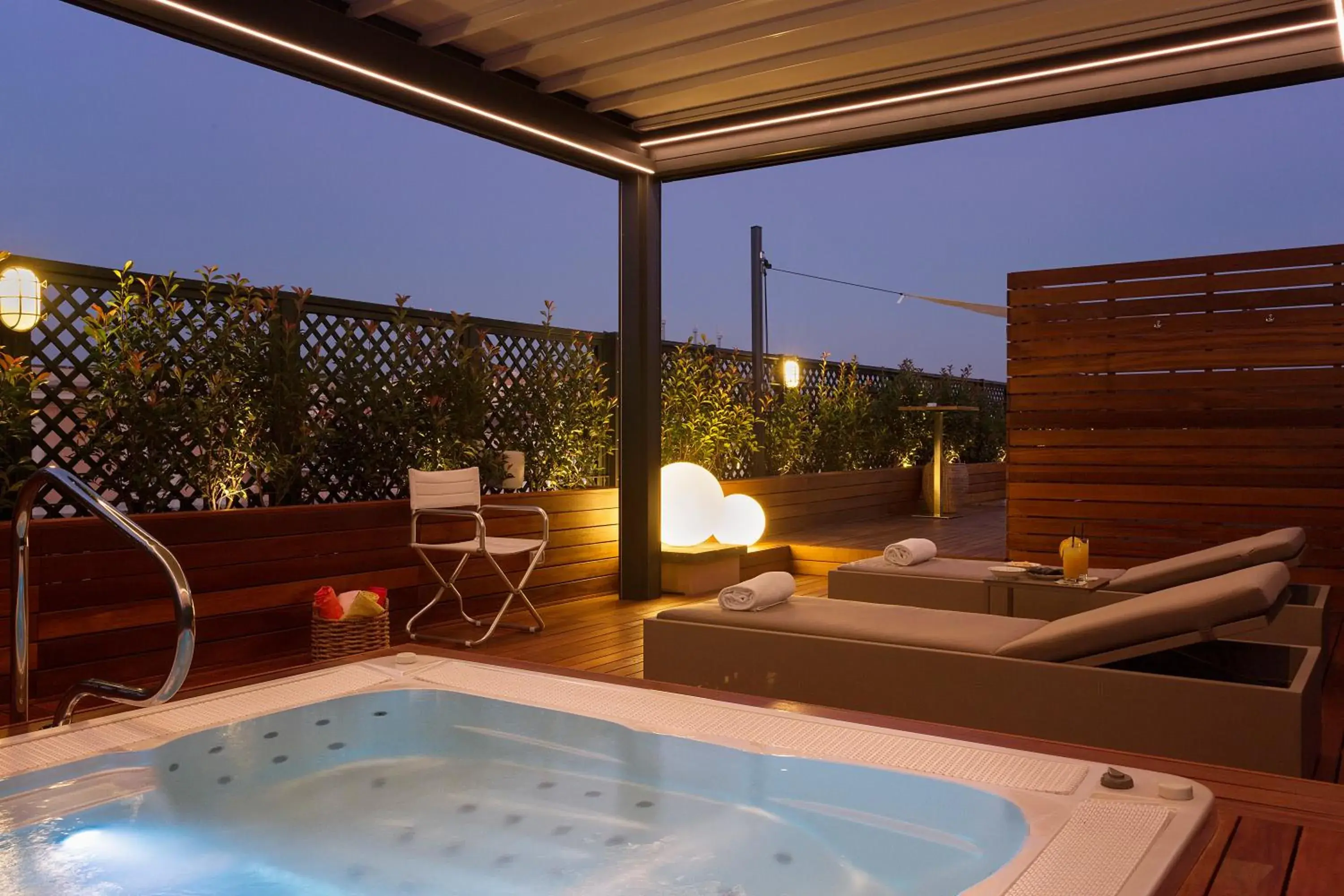 Balcony/Terrace, Swimming Pool in Villa Spalletti Trivelli - Small Luxury Hotels of the World
