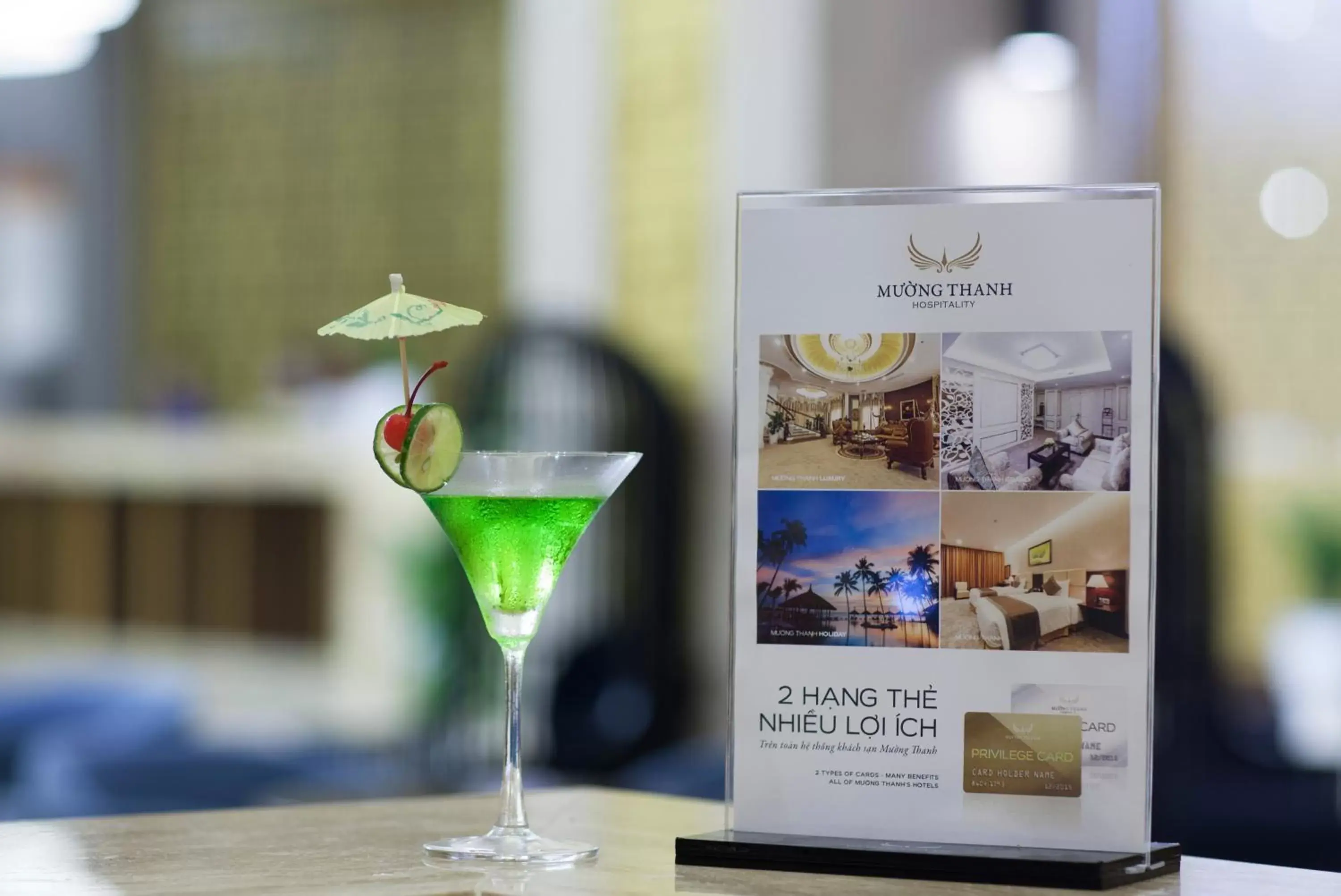 Food and drinks in Muong Thanh Luxury Nhat Le Hotel