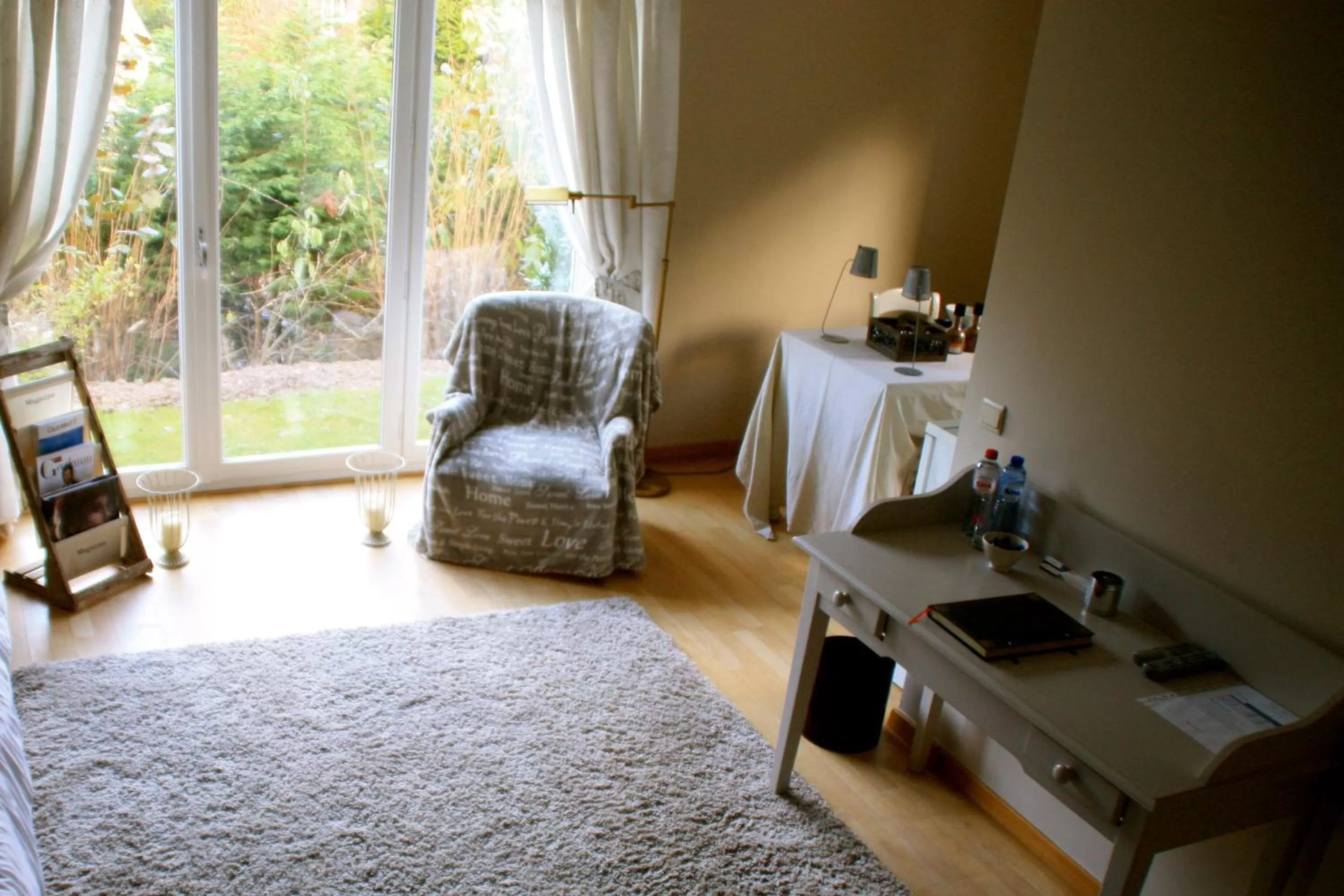 Seating area in B&B Le 36