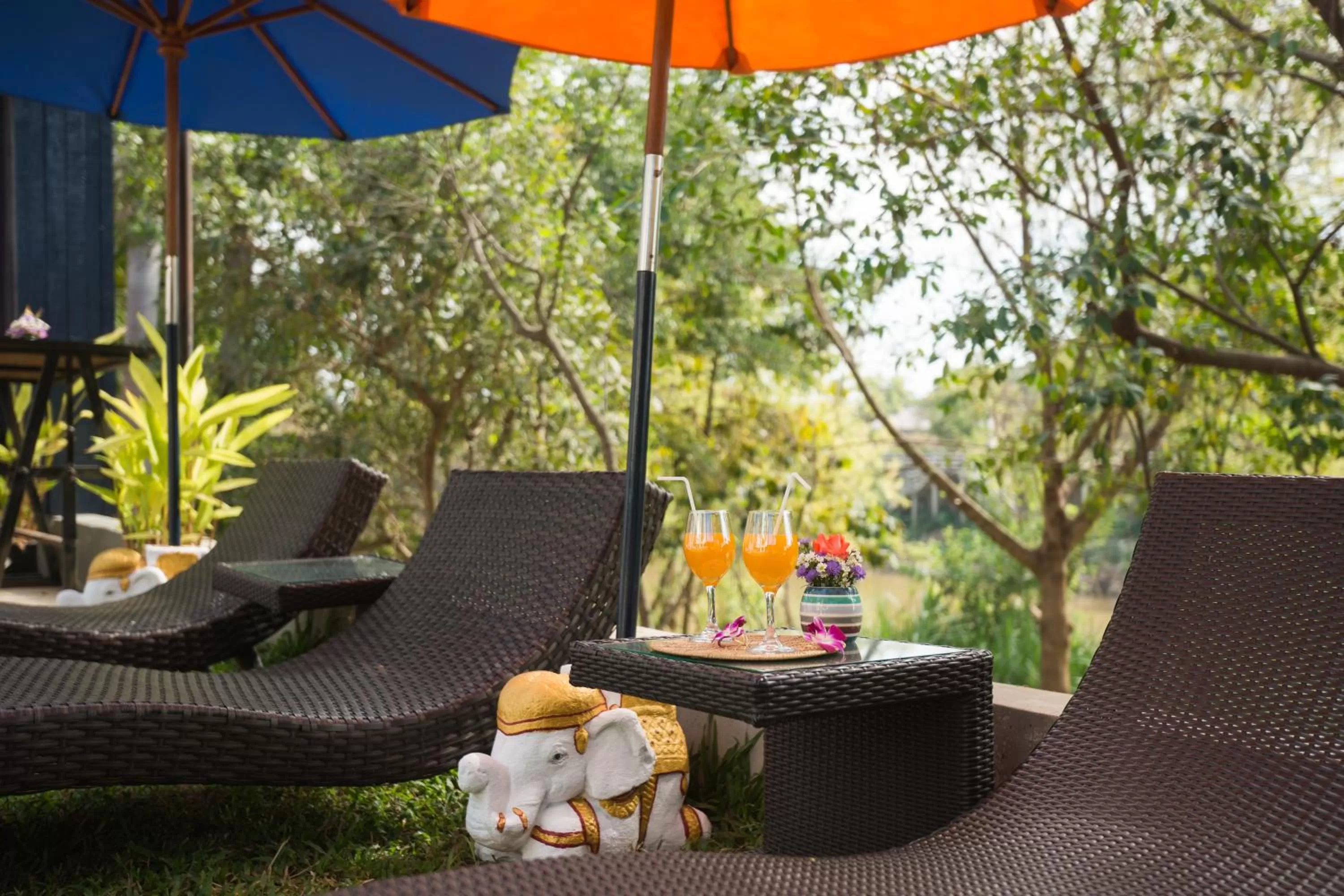 Garden view in Cheva Gallery Boutique Hotel