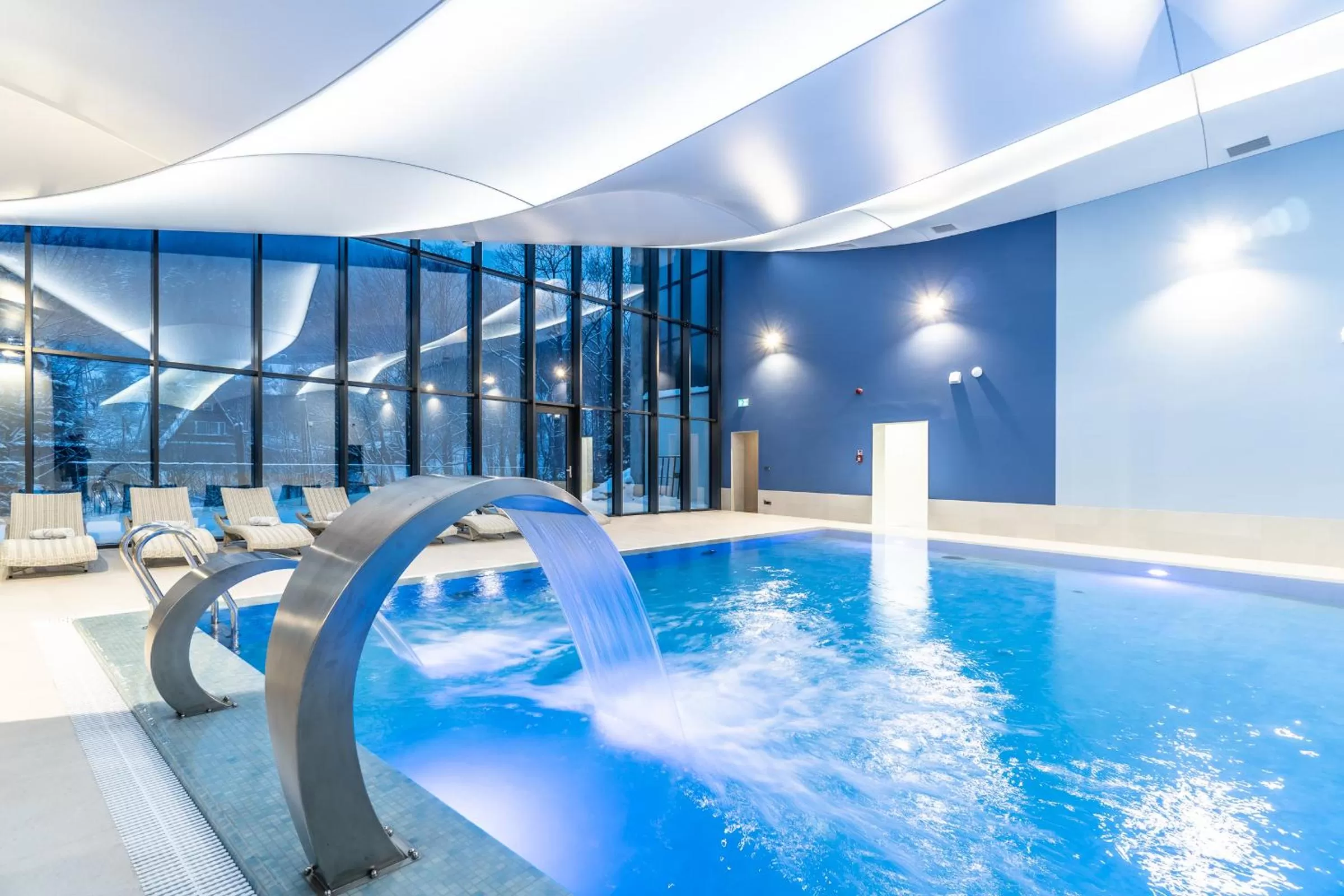 Swimming pool in Magnus Resort