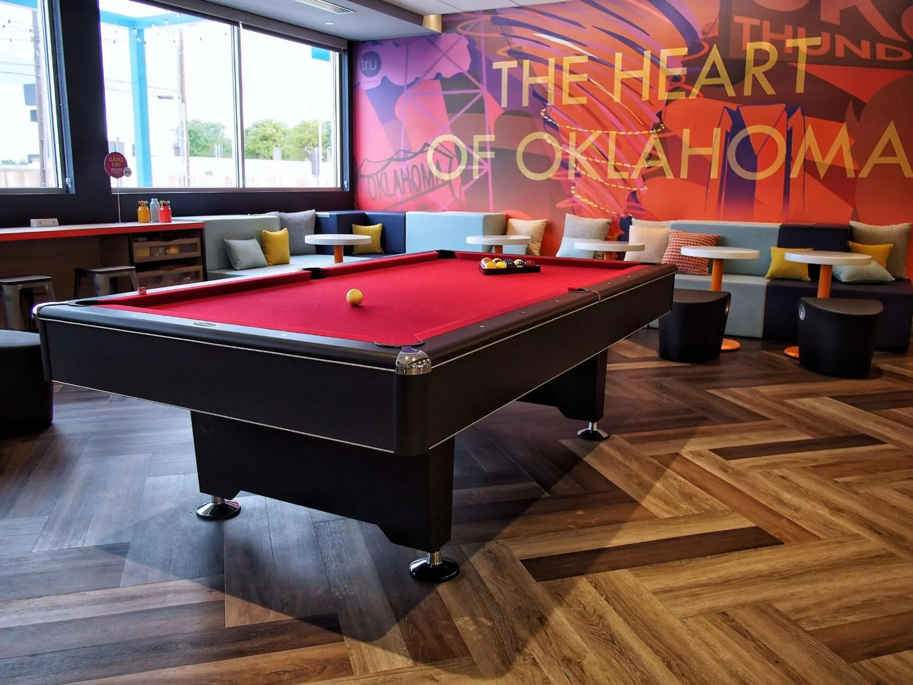 Lobby or reception, Billiards in Tru By Hilton Oklahoma City Airport, Ok