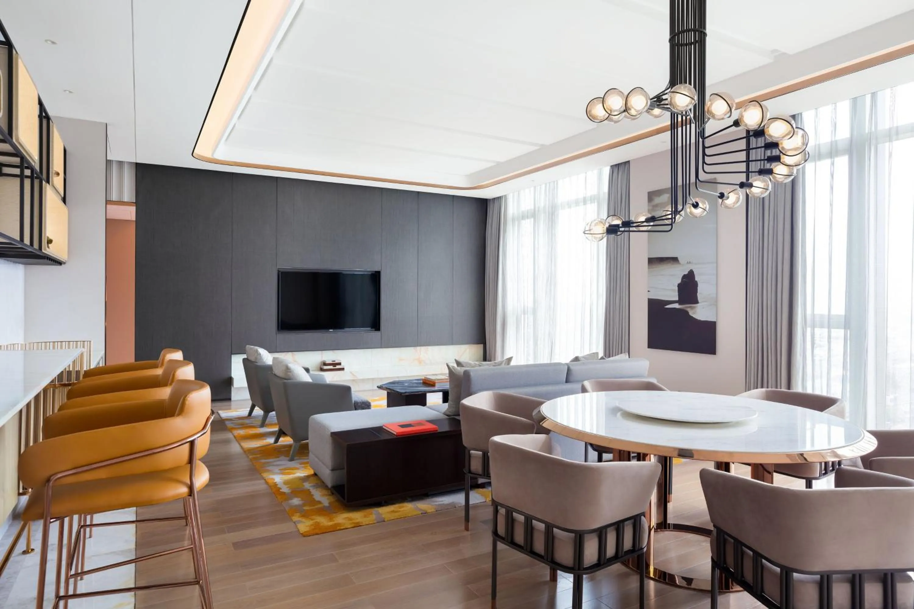 Living room in Sheraton Shanghai Fengxian