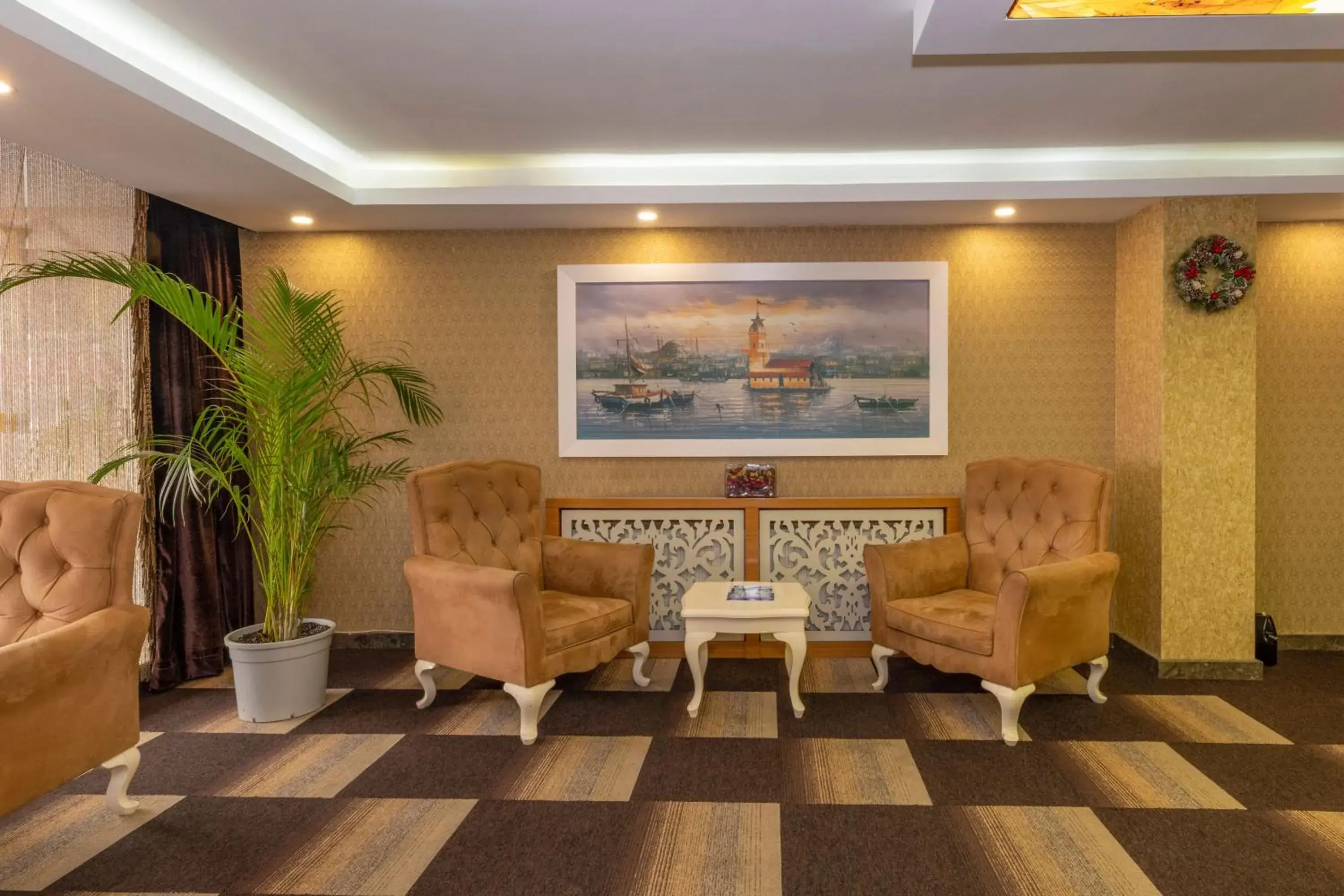 Lobby or reception in Regno Hotel