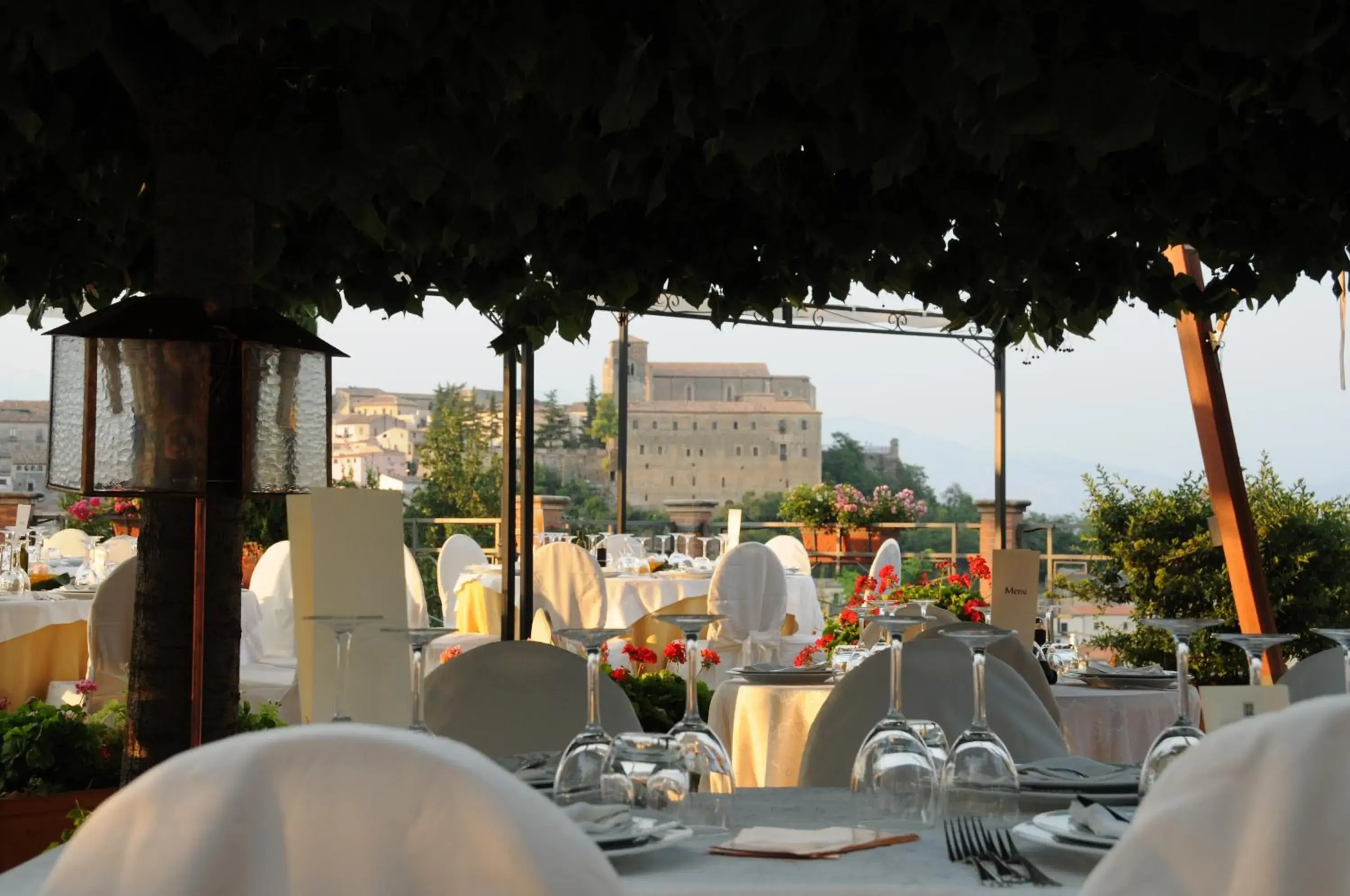 Balcony/Terrace, Banquet Facilities in Hotel Barbieri