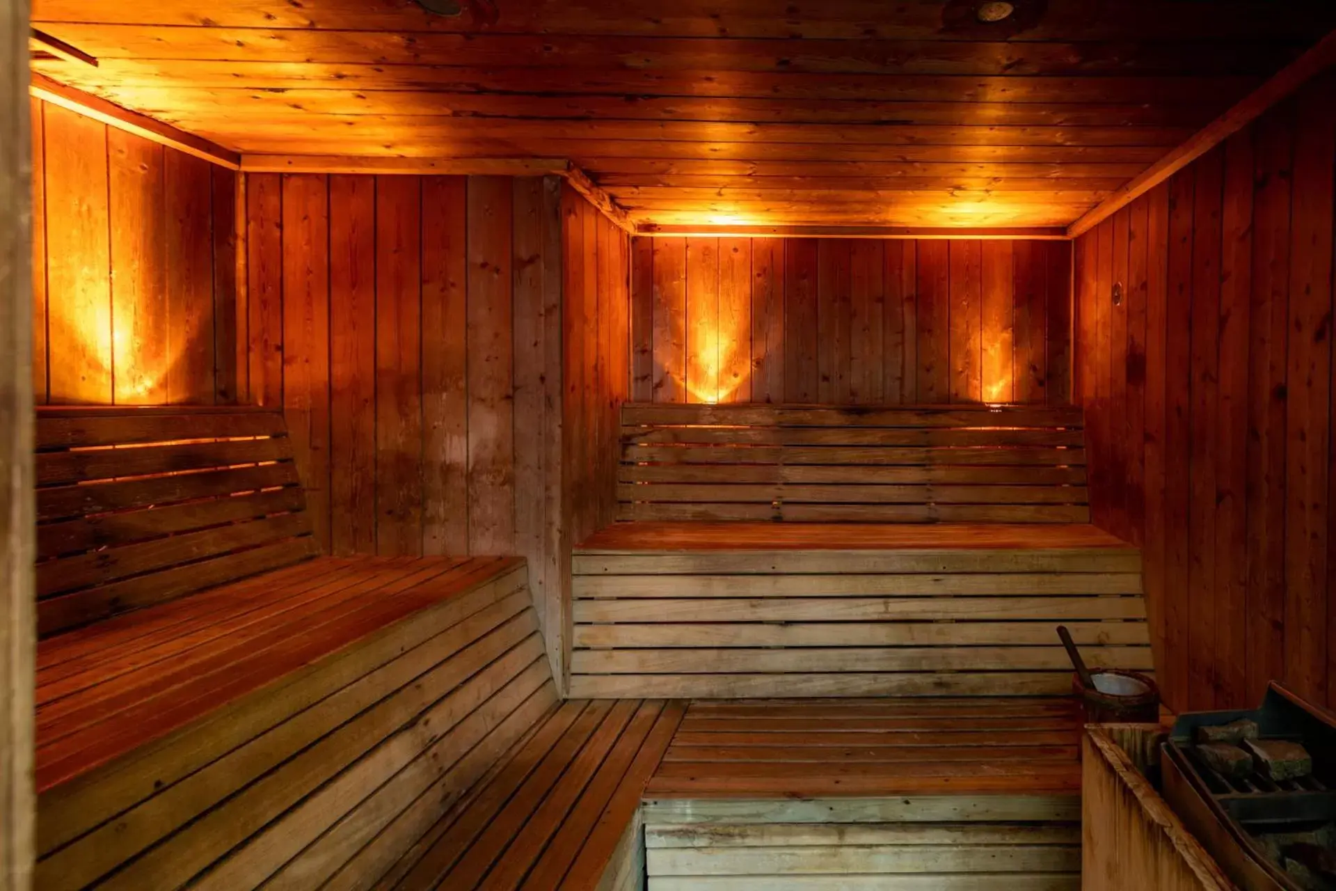 Steam room in Pezula Nature Retreat