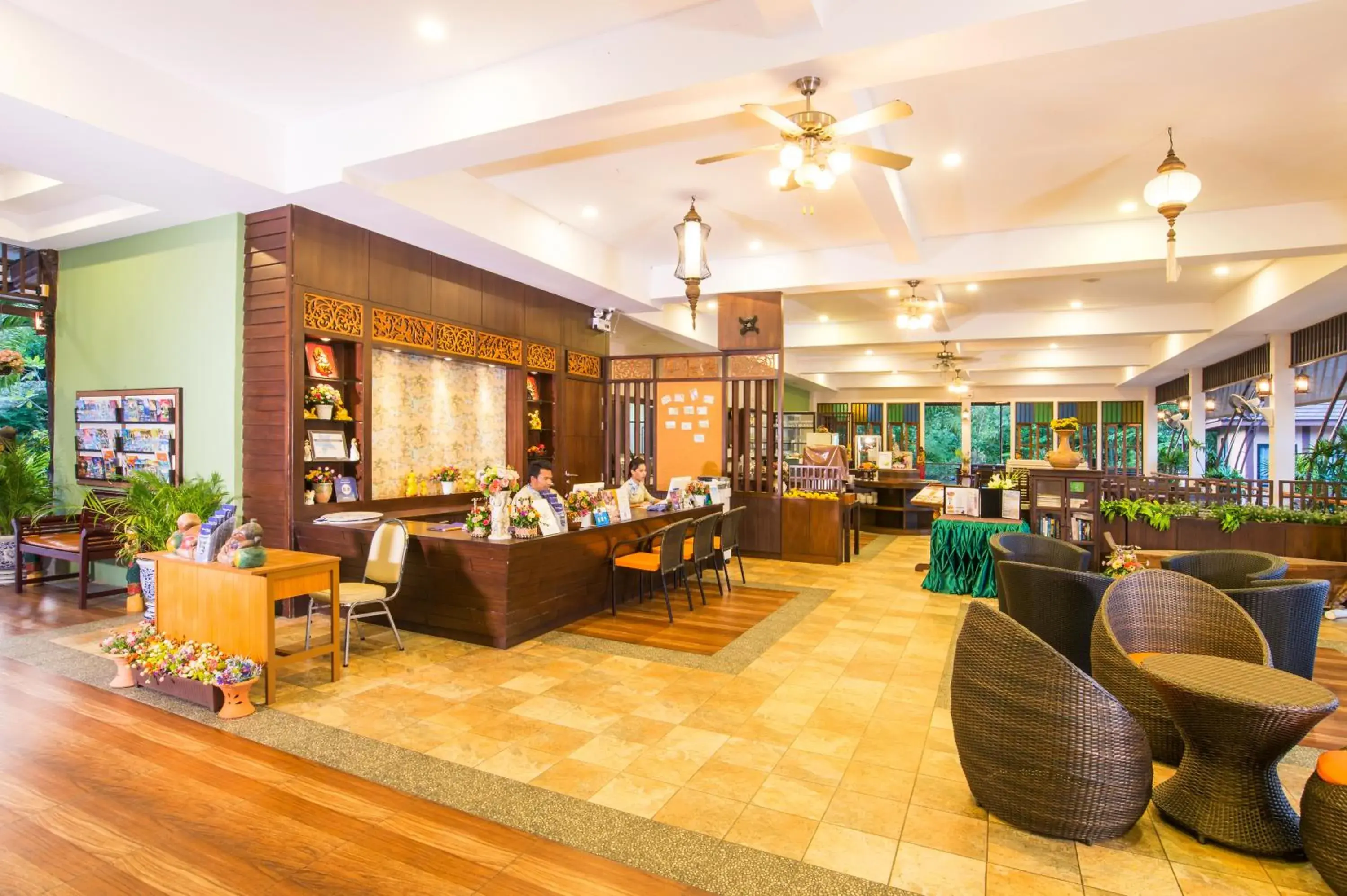 Lobby or reception, Restaurant/Places to Eat in Poonsiri Resort Aonang-SHA Extra Plus -FREE SHUTTLE SERVICE TO THE BEACH