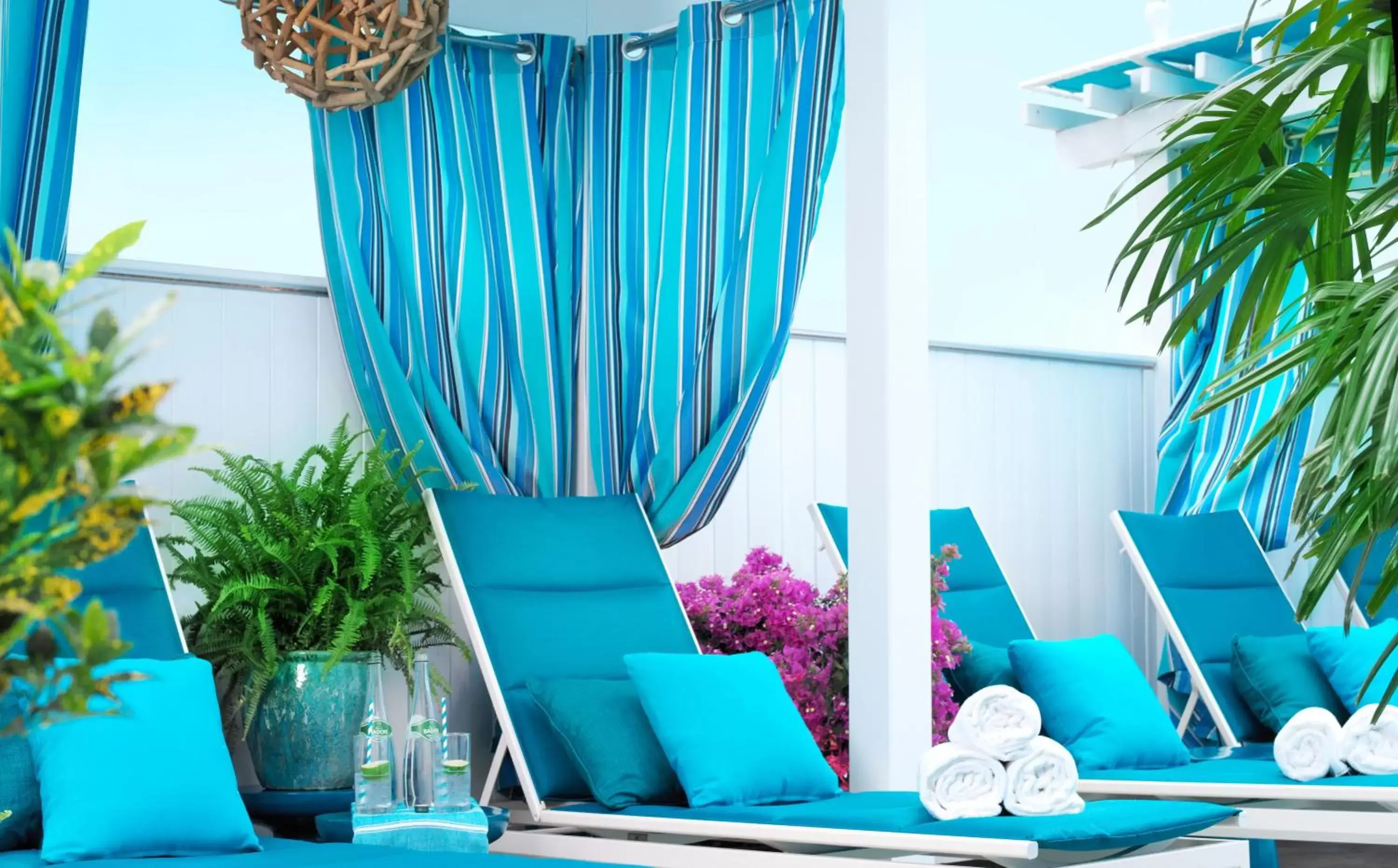 Patio in Ocean Key Resort & Spa, a Noble House Resort