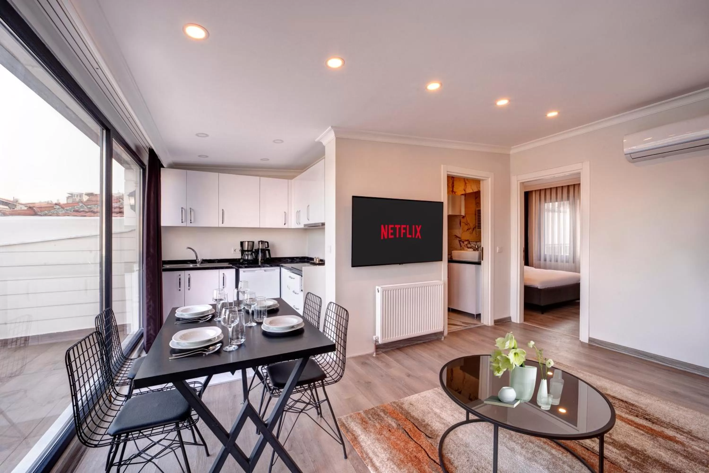 Kitchen or kitchenette in Etiz Hotels & Residences