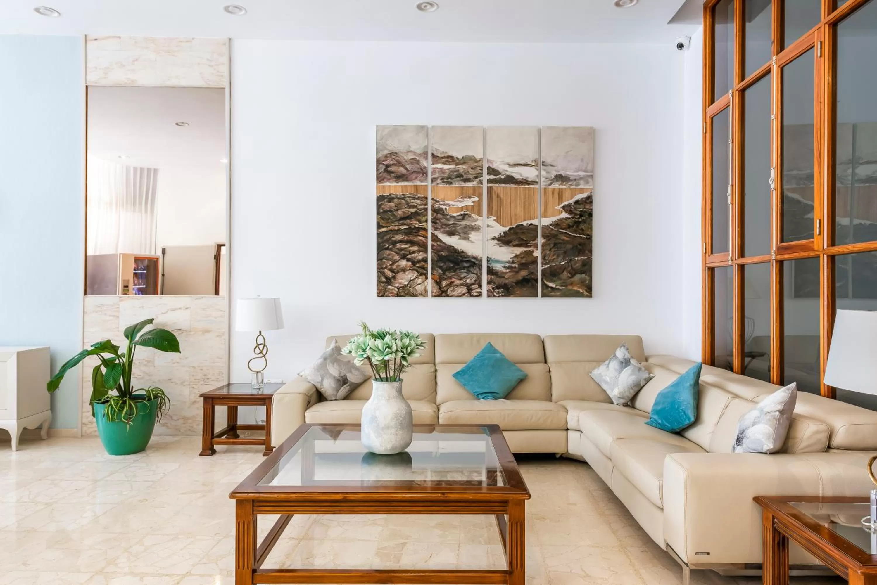 Living room in Hotel Andrea´s