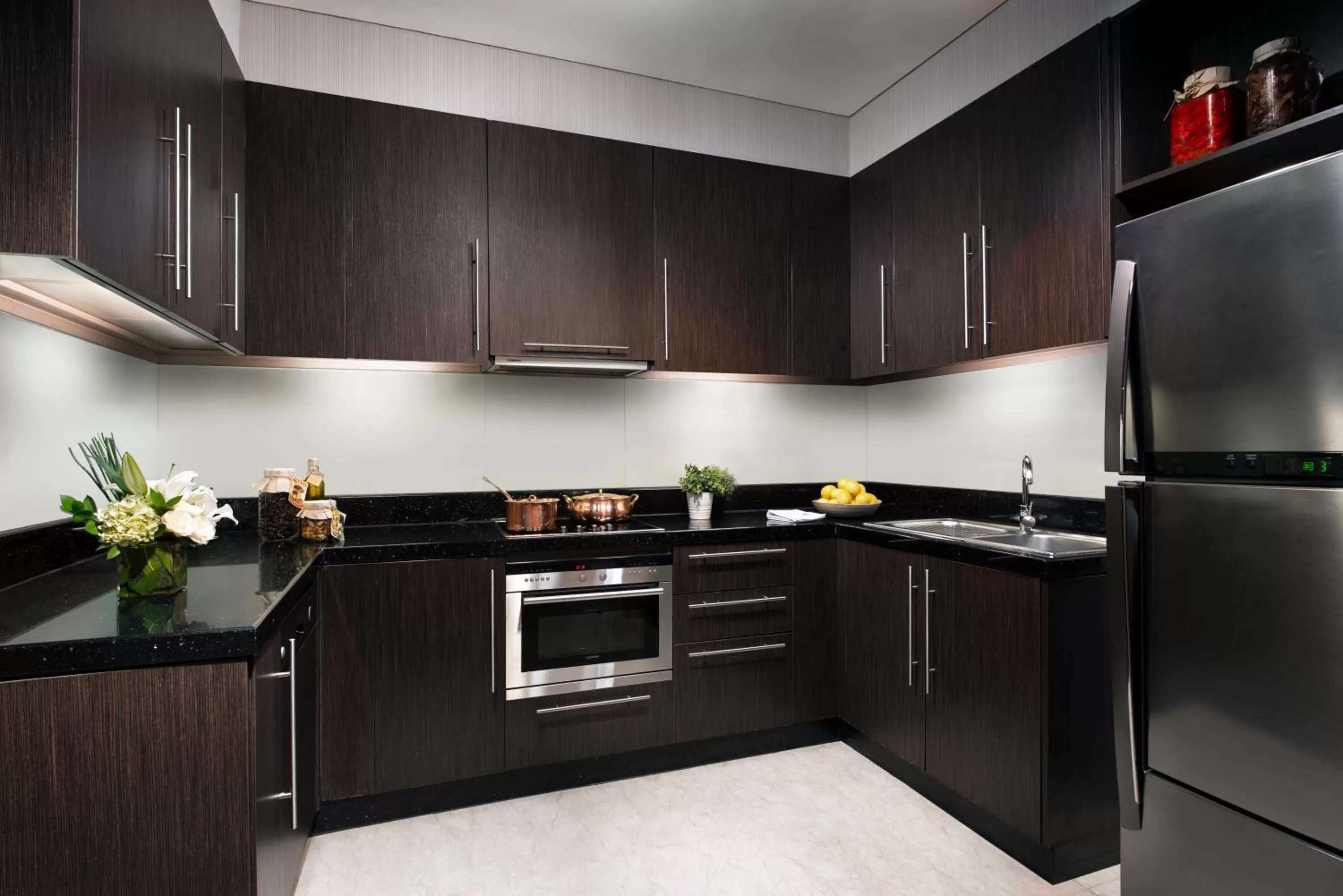 Kitchen or kitchenette in The Residences of The Ritz-Carlton Jakarta Pacific Place