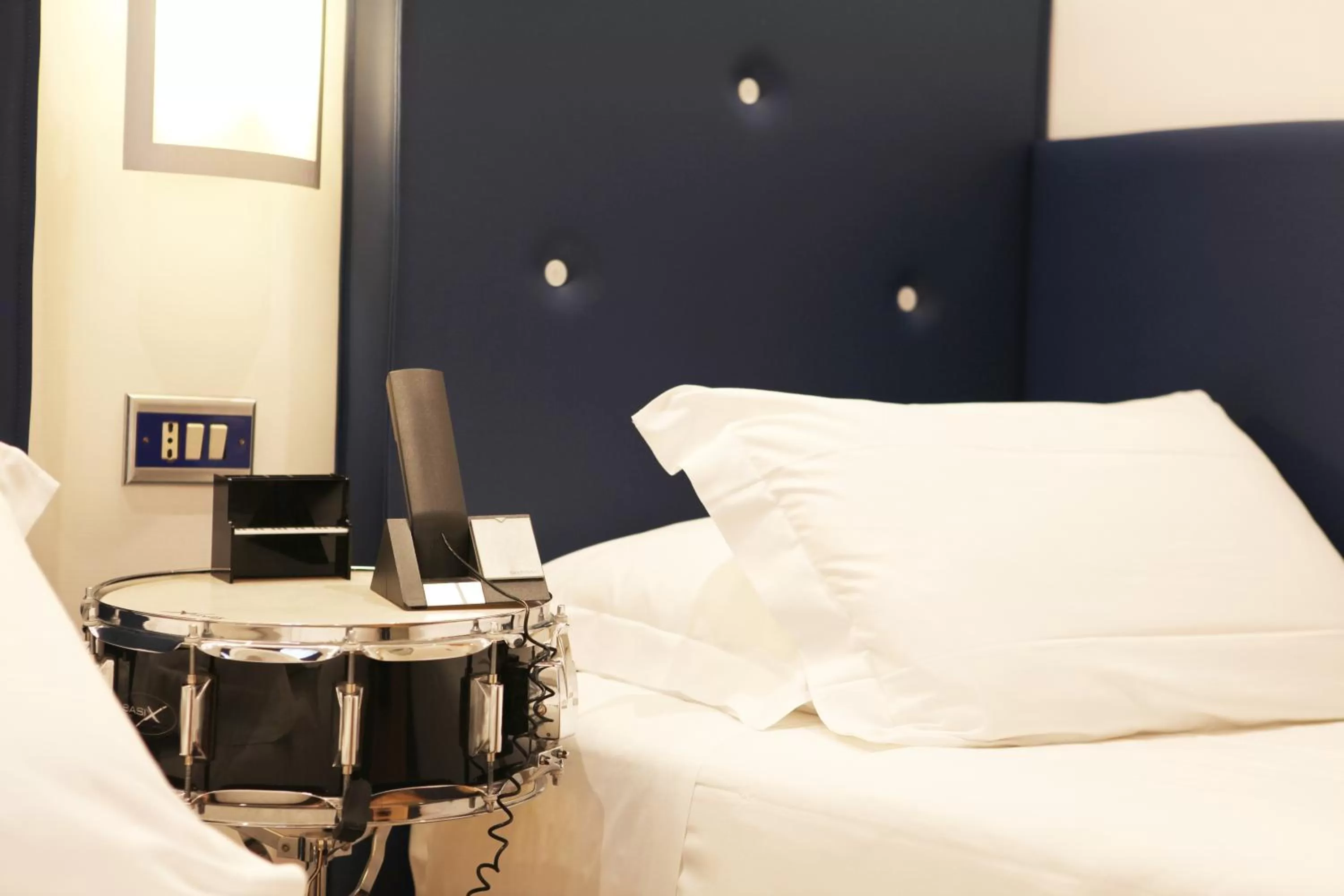 Bed in Hotel Franklin Feel The Sound