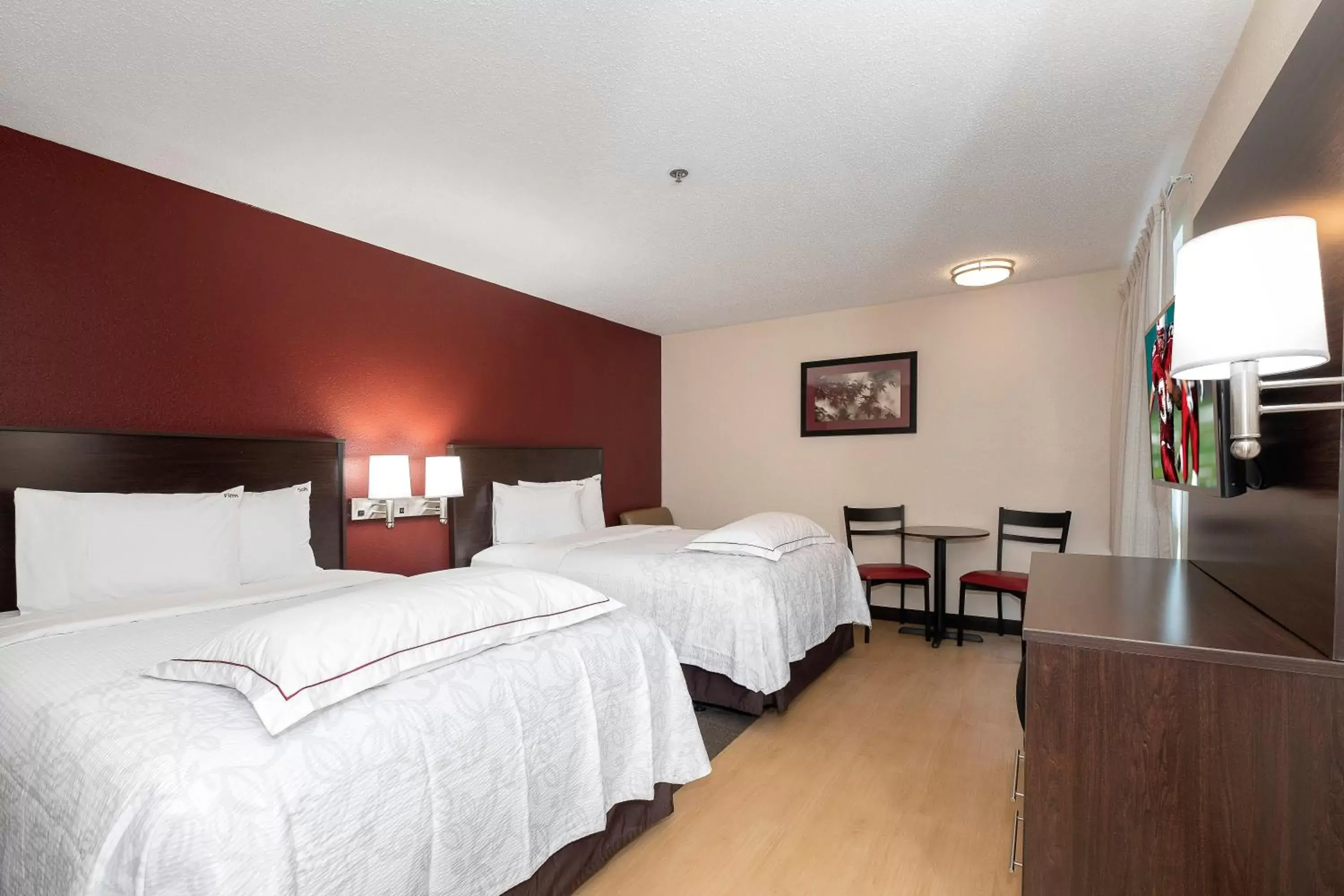 Premium Room with Two Double Beds Smoke Free (Upgraded Bedding and Snack Box) in Red Roof Inn PLUS+ San Antonio Downtown - Riverwalk Premium Room with Two Double Beds Smoke Free (Upgraded Bedding and Snack Box) in Red Roof Inn PLUS+ San Antonio Downtown - Riverwalk