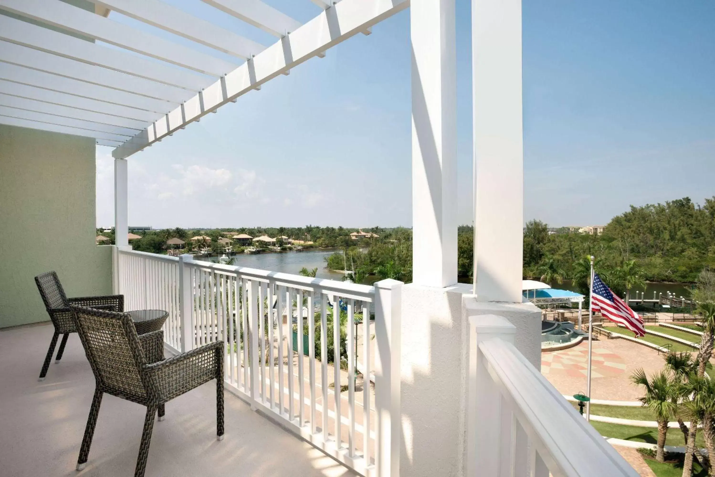 Photo of the whole room, Balcony/Terrace in Wyndham Grand Jupiter at Harbourside Place