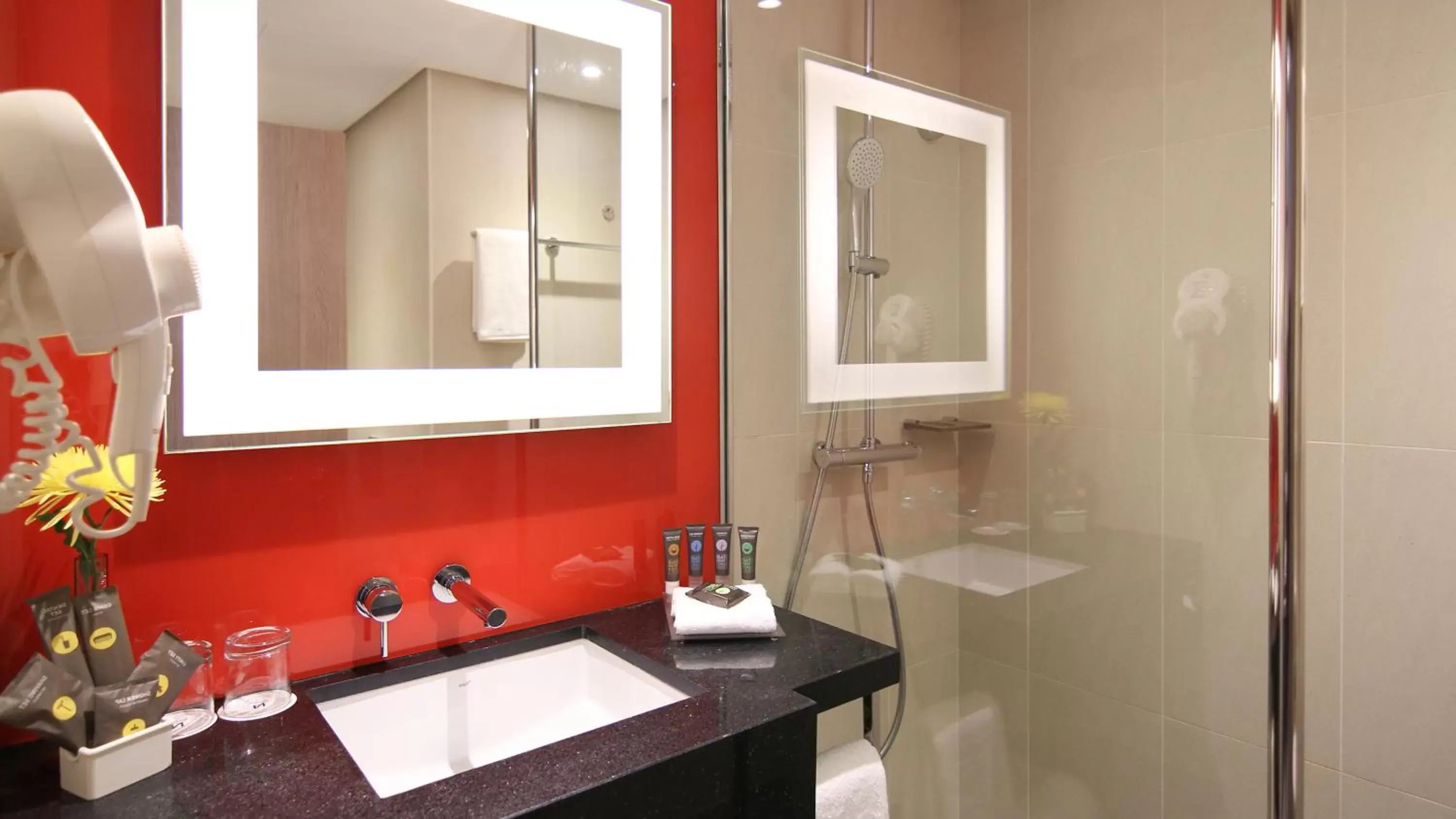 Bathroom in Novotel World Trade Centre Dubai