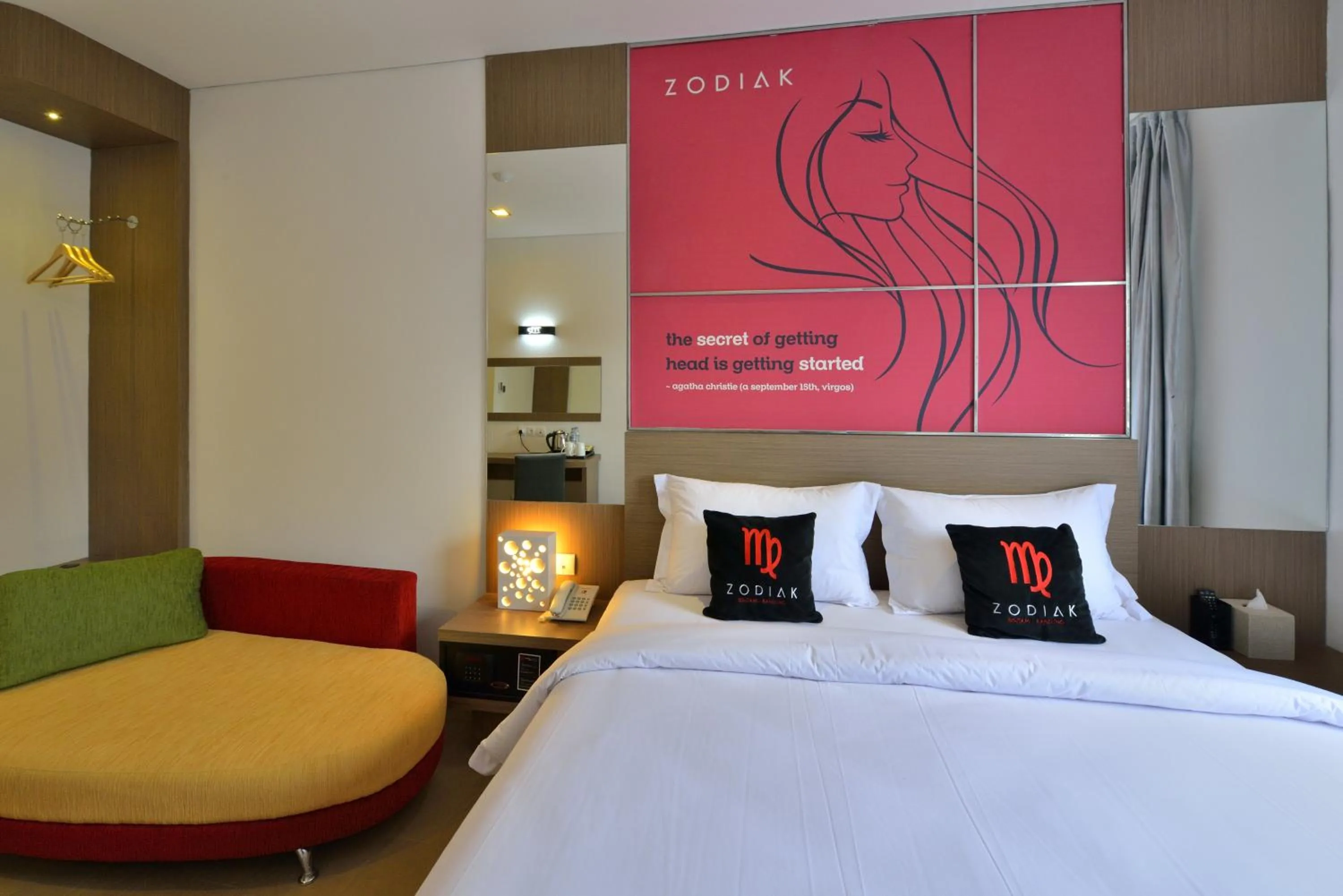 Bedroom, Bed in Zodiak Sutami by KAGUM Hotels