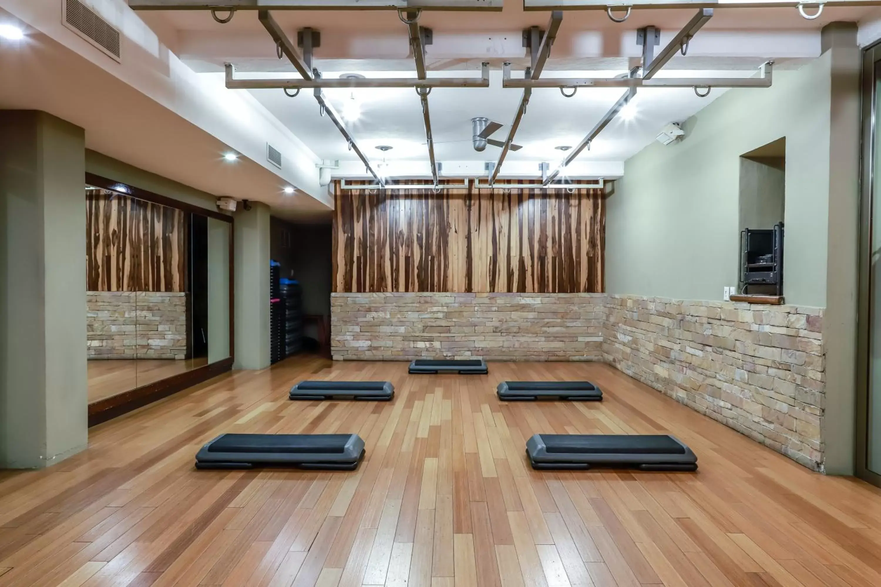 Fitness centre/facilities in Porto Playa Condo Hotel and Beach Club