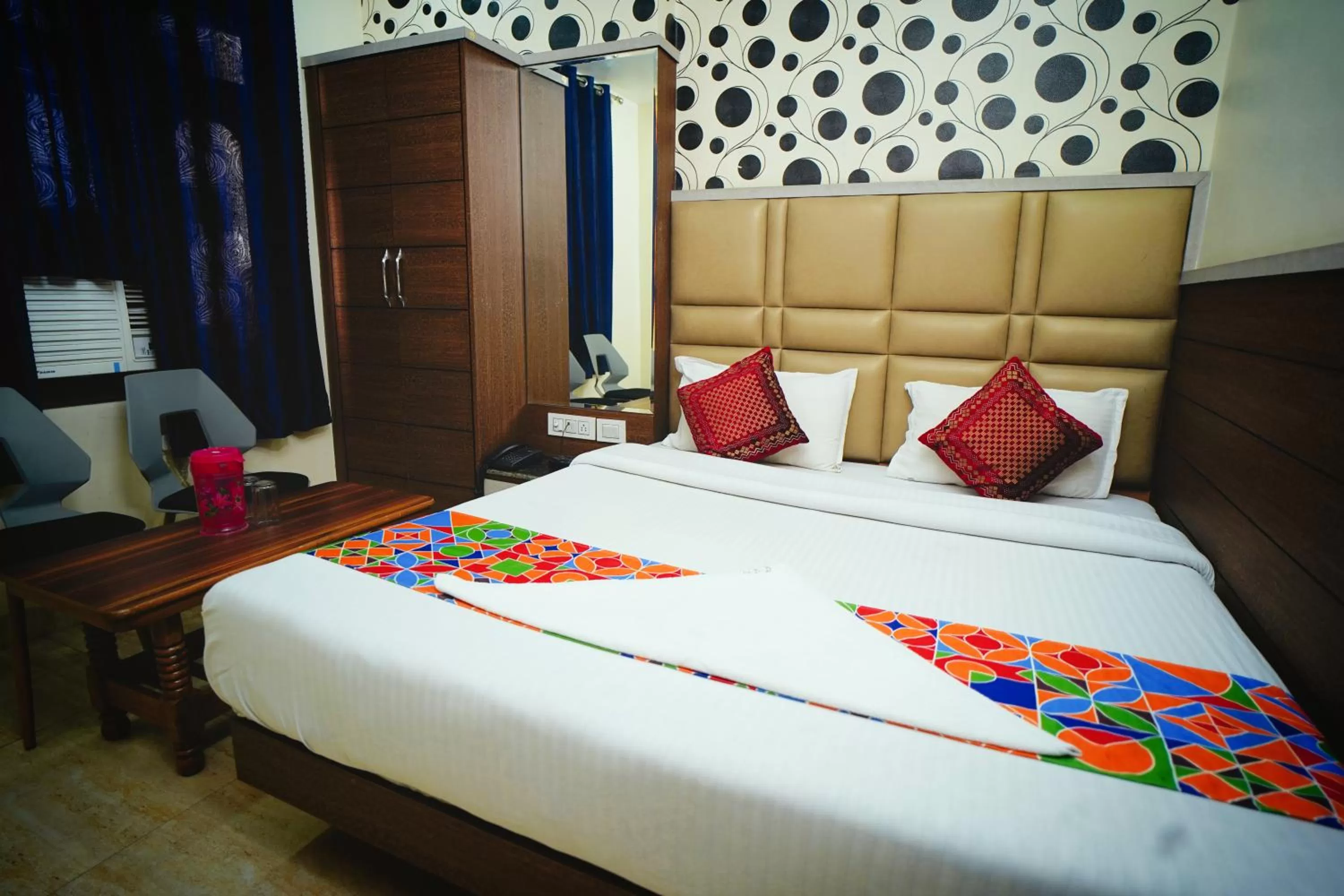 Bed in Hotel Delhi Darshan Deluxe-By RSL Hospitality