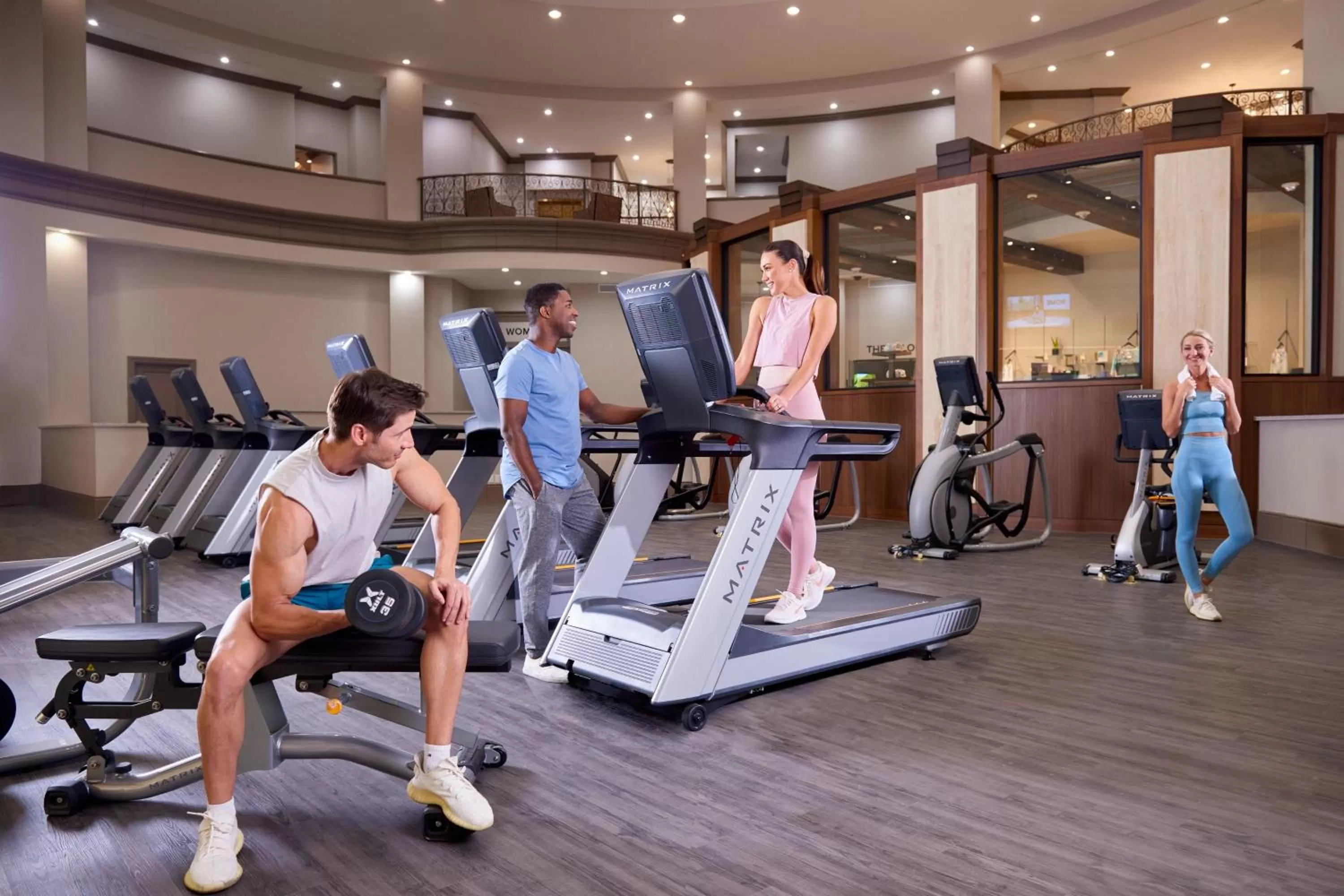 Fitness centre/facilities in JW Marriott Las Vegas Resort & Spa