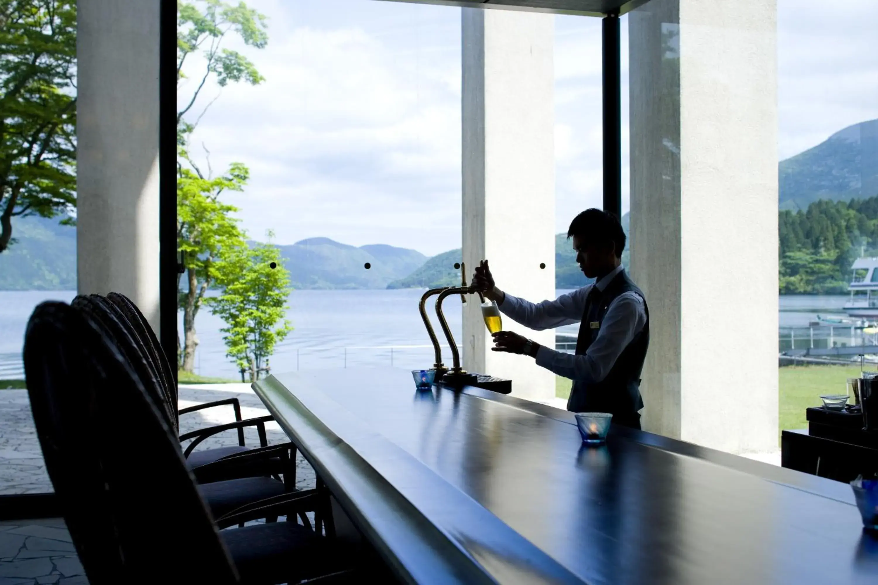 Lounge or bar in Hakone Hotel