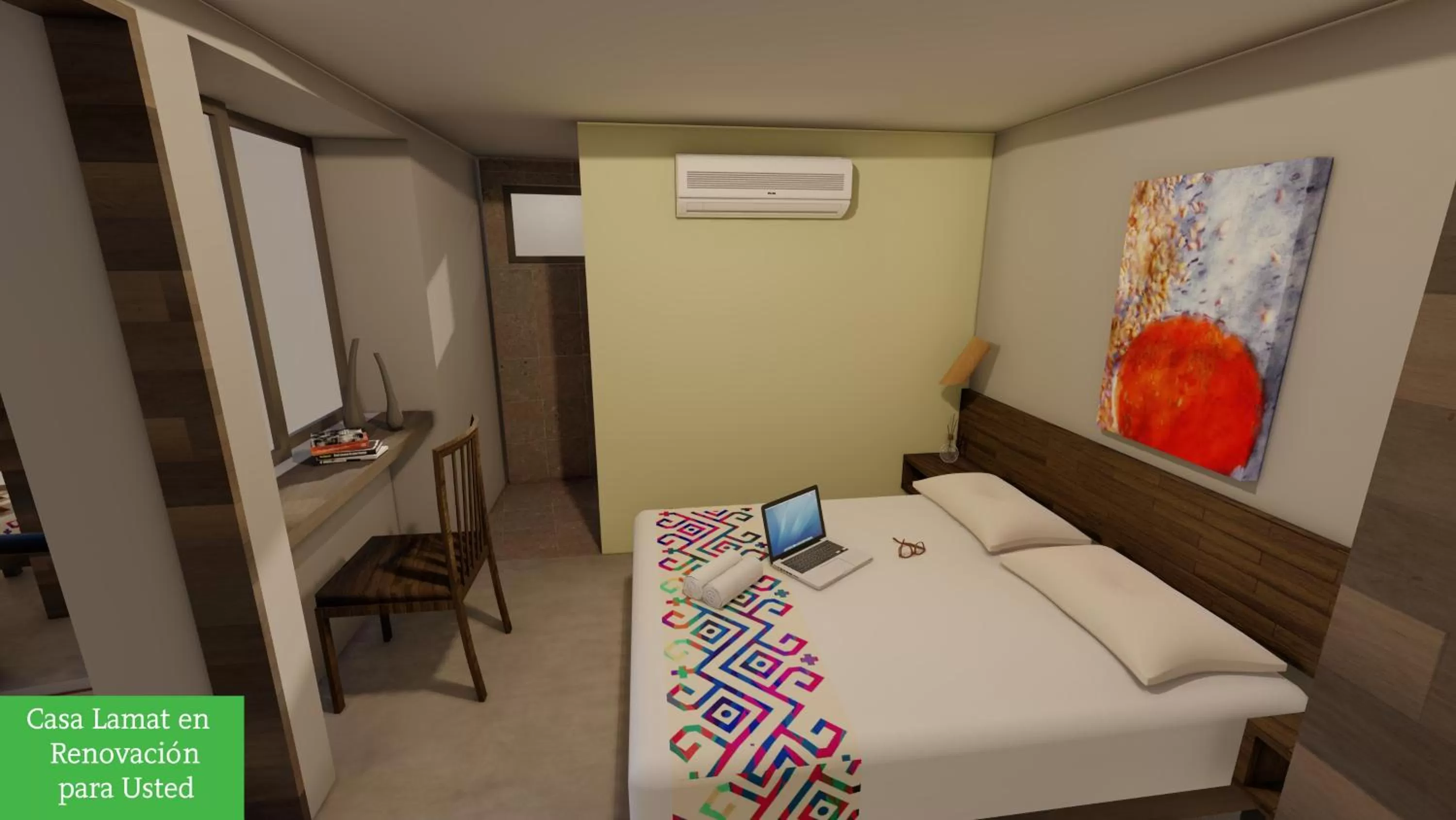 Standard Queen Room in Casa Lamat