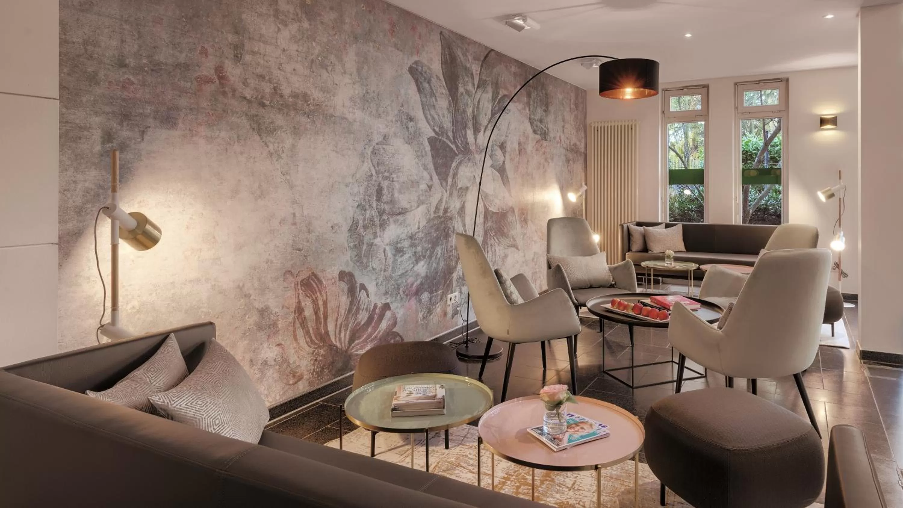 Lobby or reception in Hotel the YARD Bad Honnef