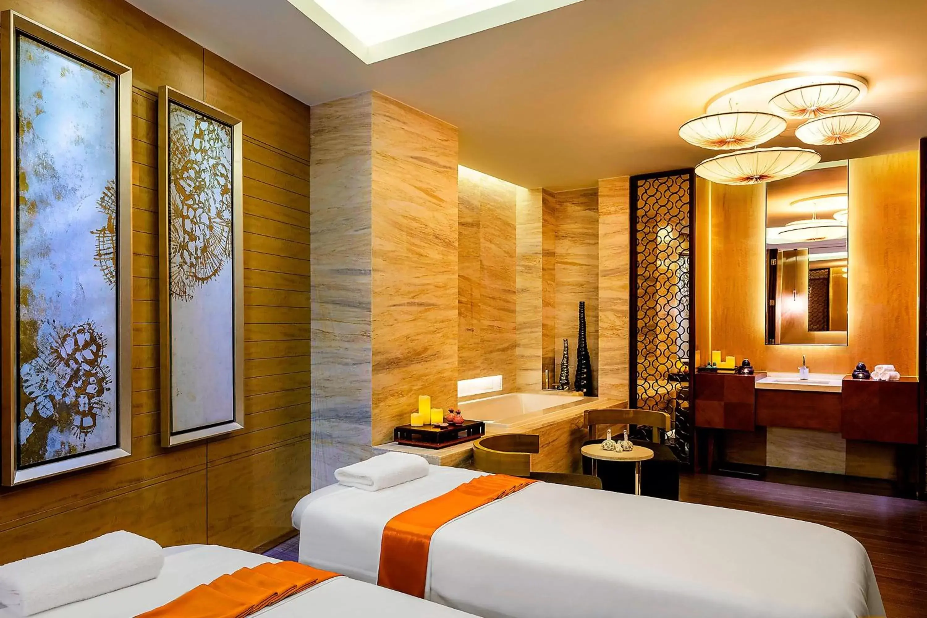 Spa and wellness centre/facilities, Bed in Sheraton Huzhou Taihu Lake Hot Spring Resort & Spa