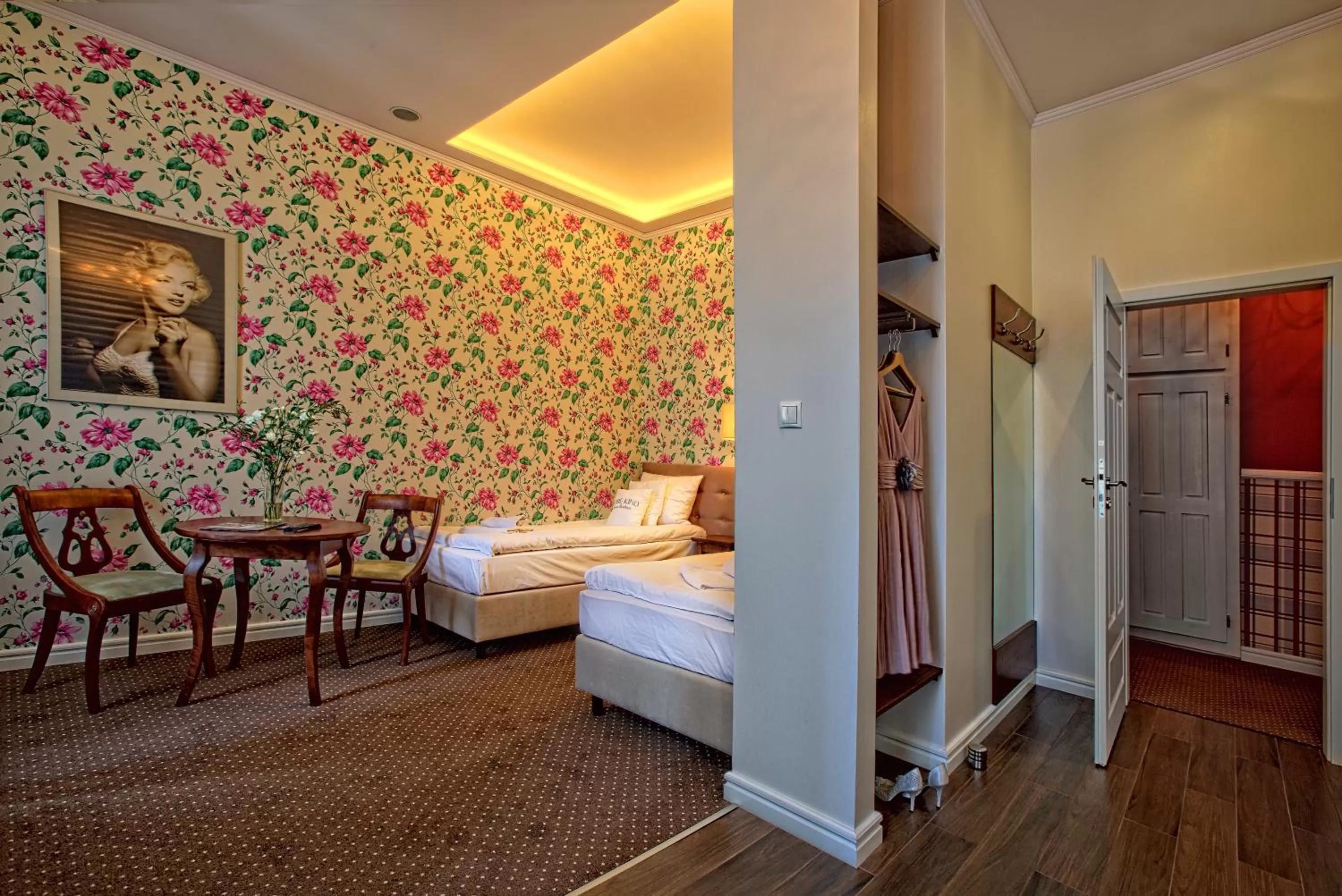 Bed in Stare Kino Cinema Residence