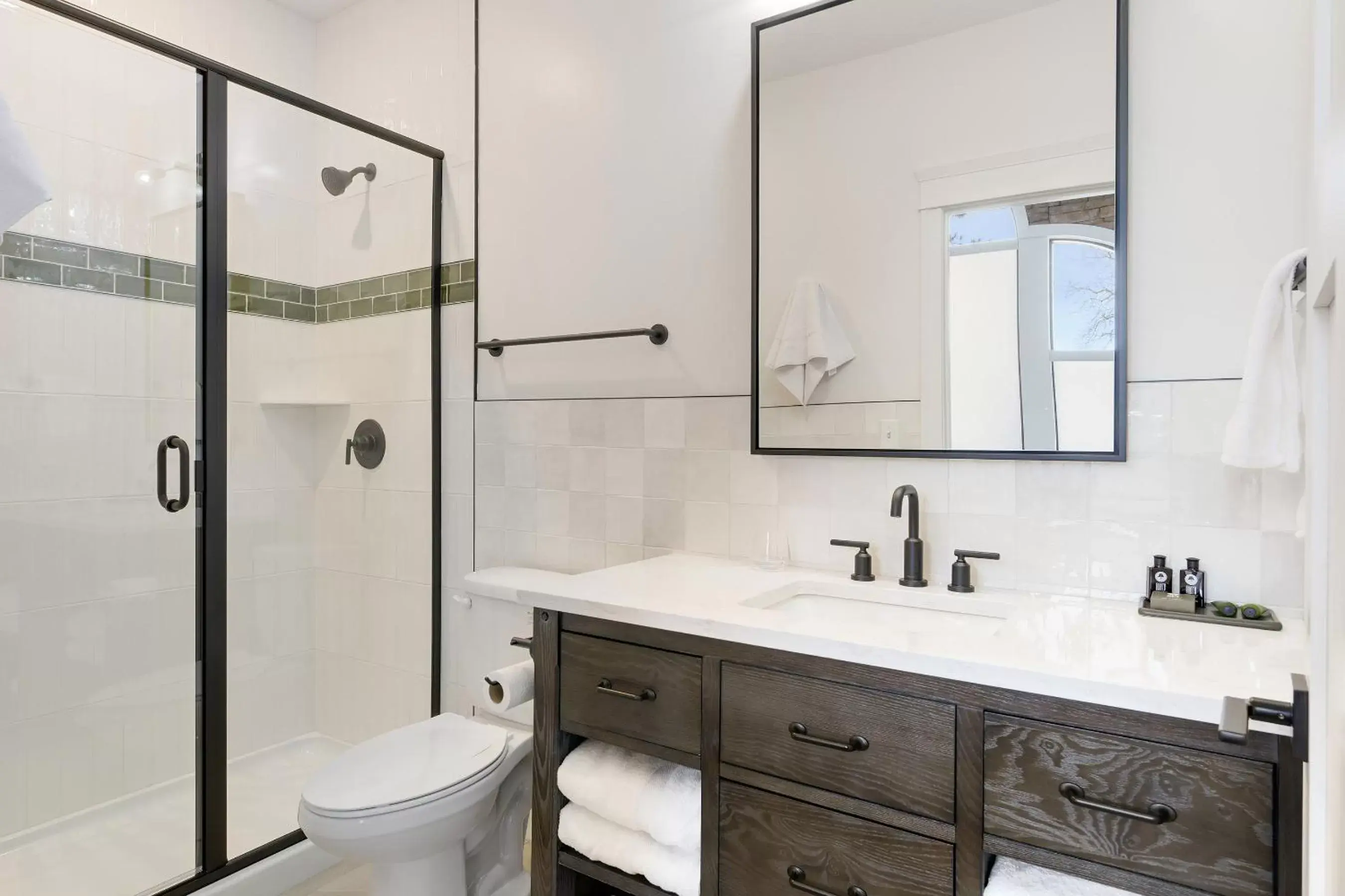 Bathroom in Balsam Lake Lodge