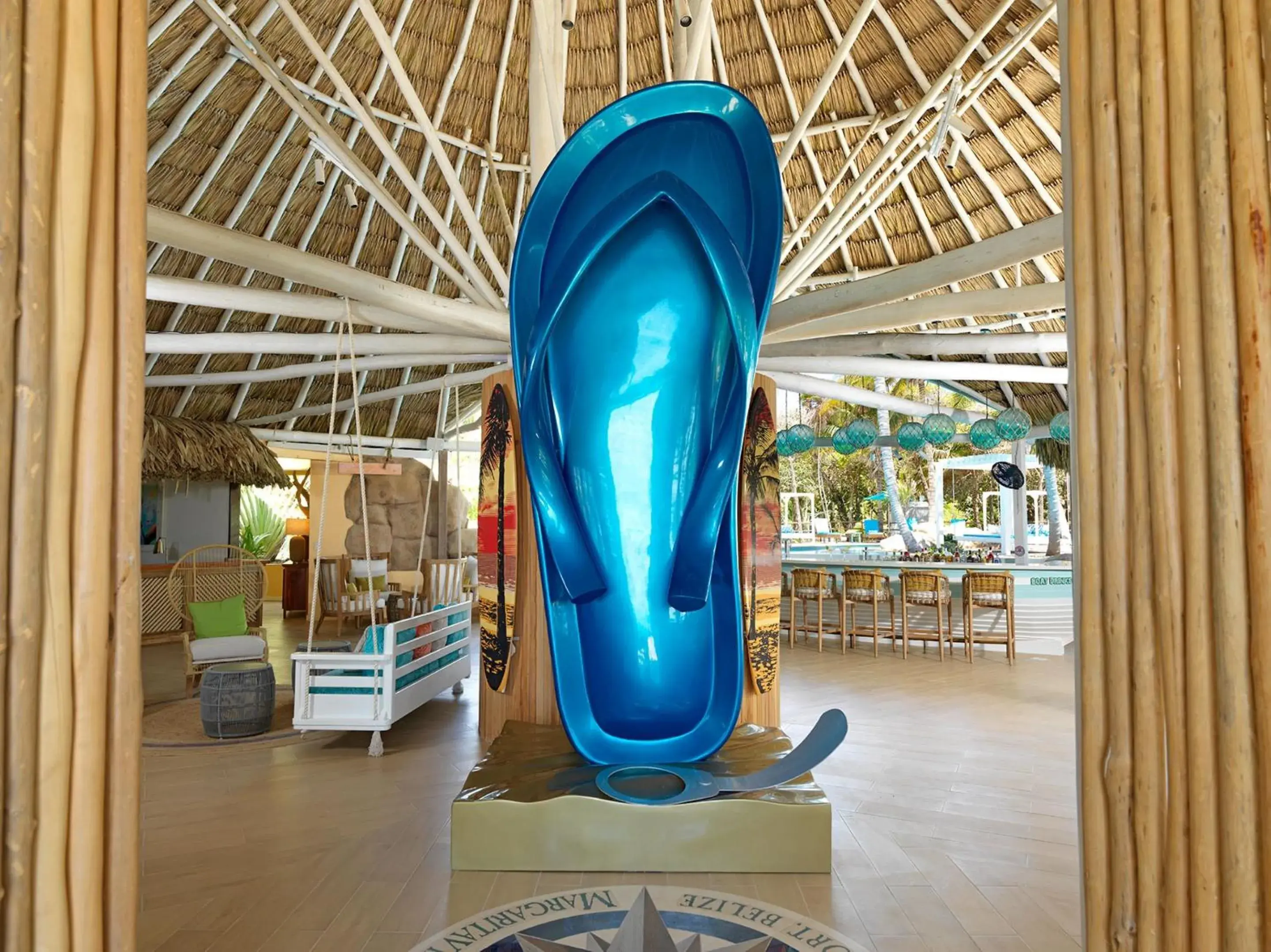 Lobby or reception in Margaritaville Beach Resort Ambergris Caye - Belize