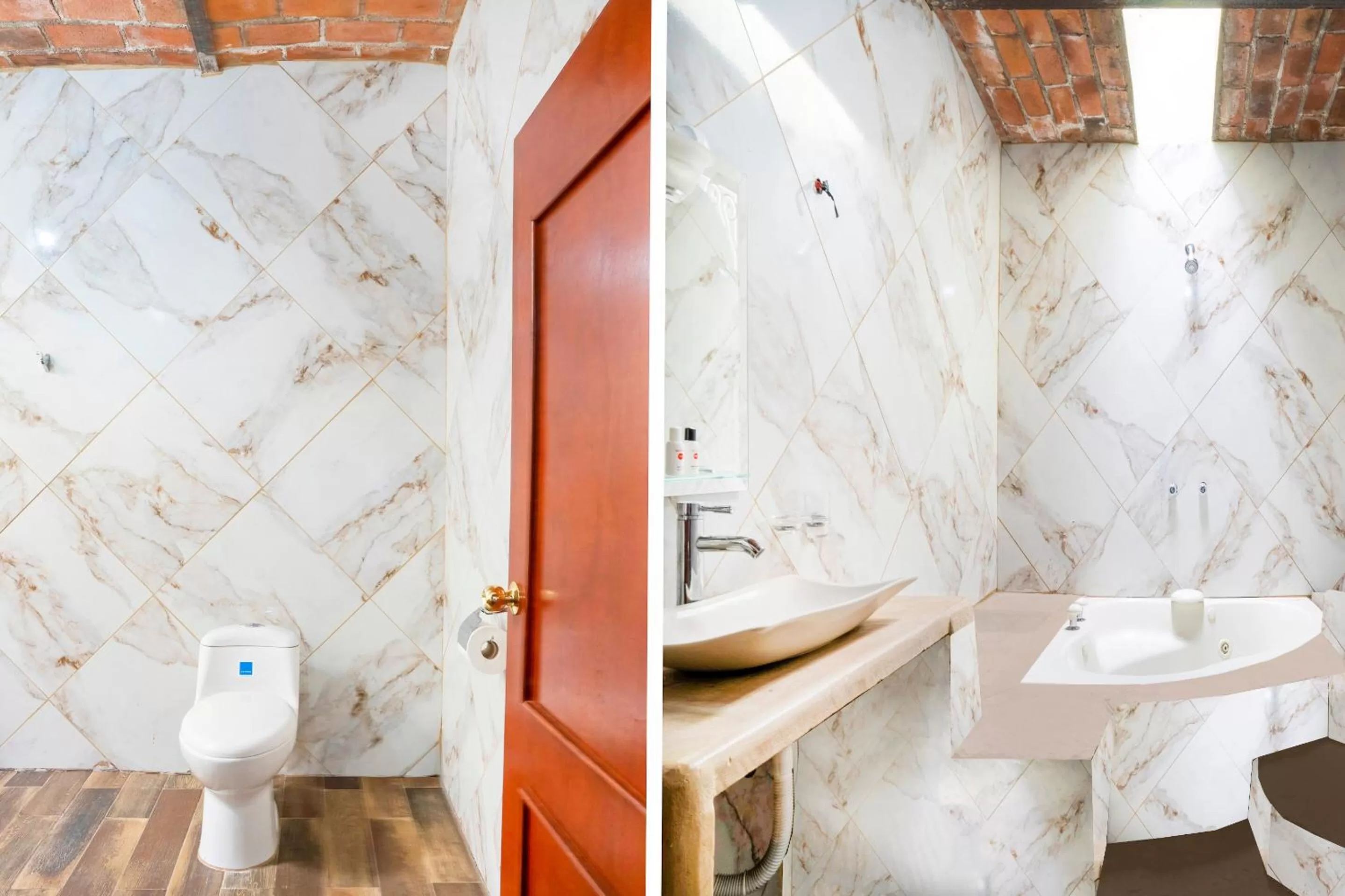 Bathroom in Capital O Hotel Posada Terraza, Tequila Jalisco