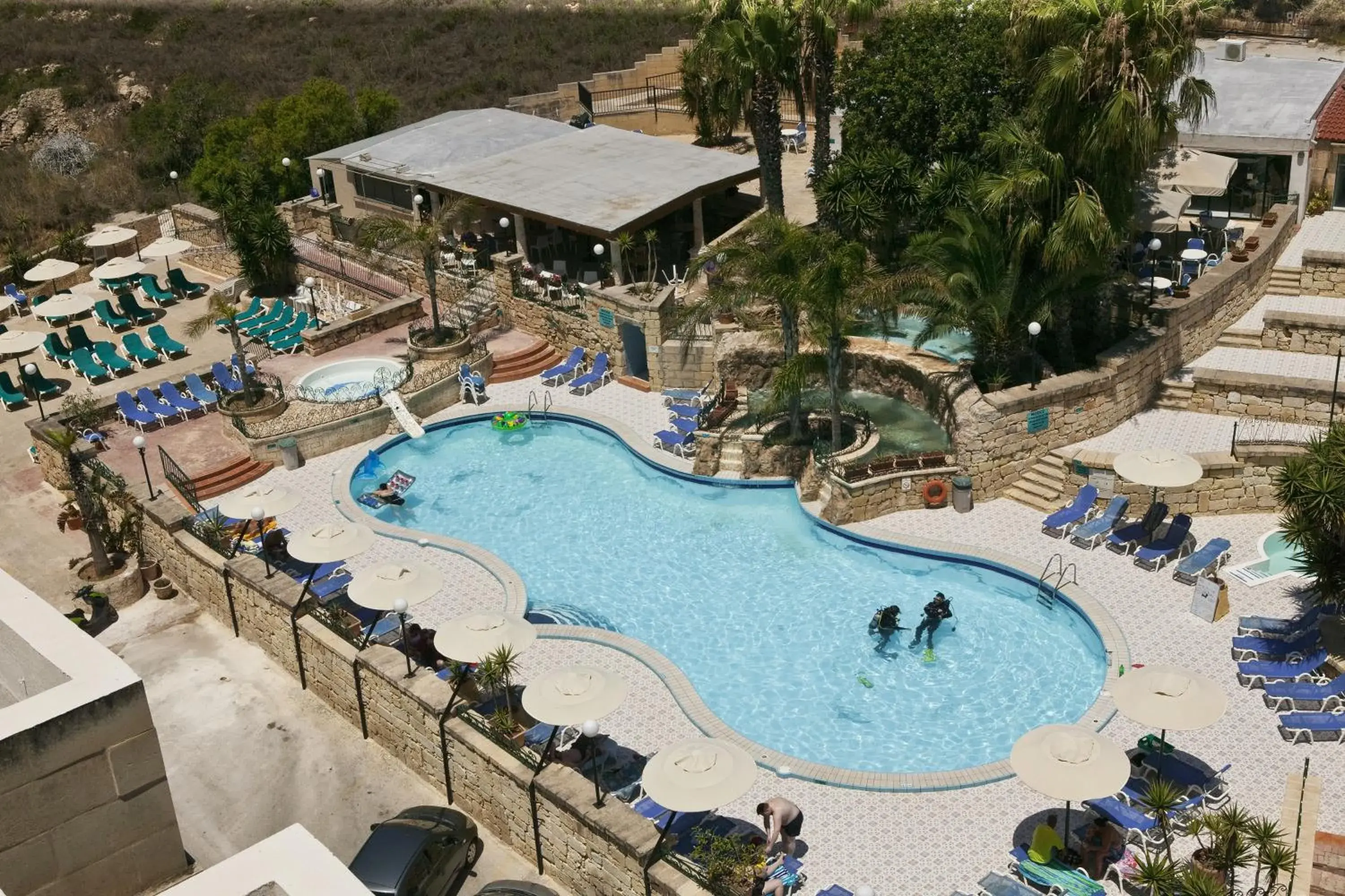Swimming pool, Pool View in Porto Azzurro Aparthotel