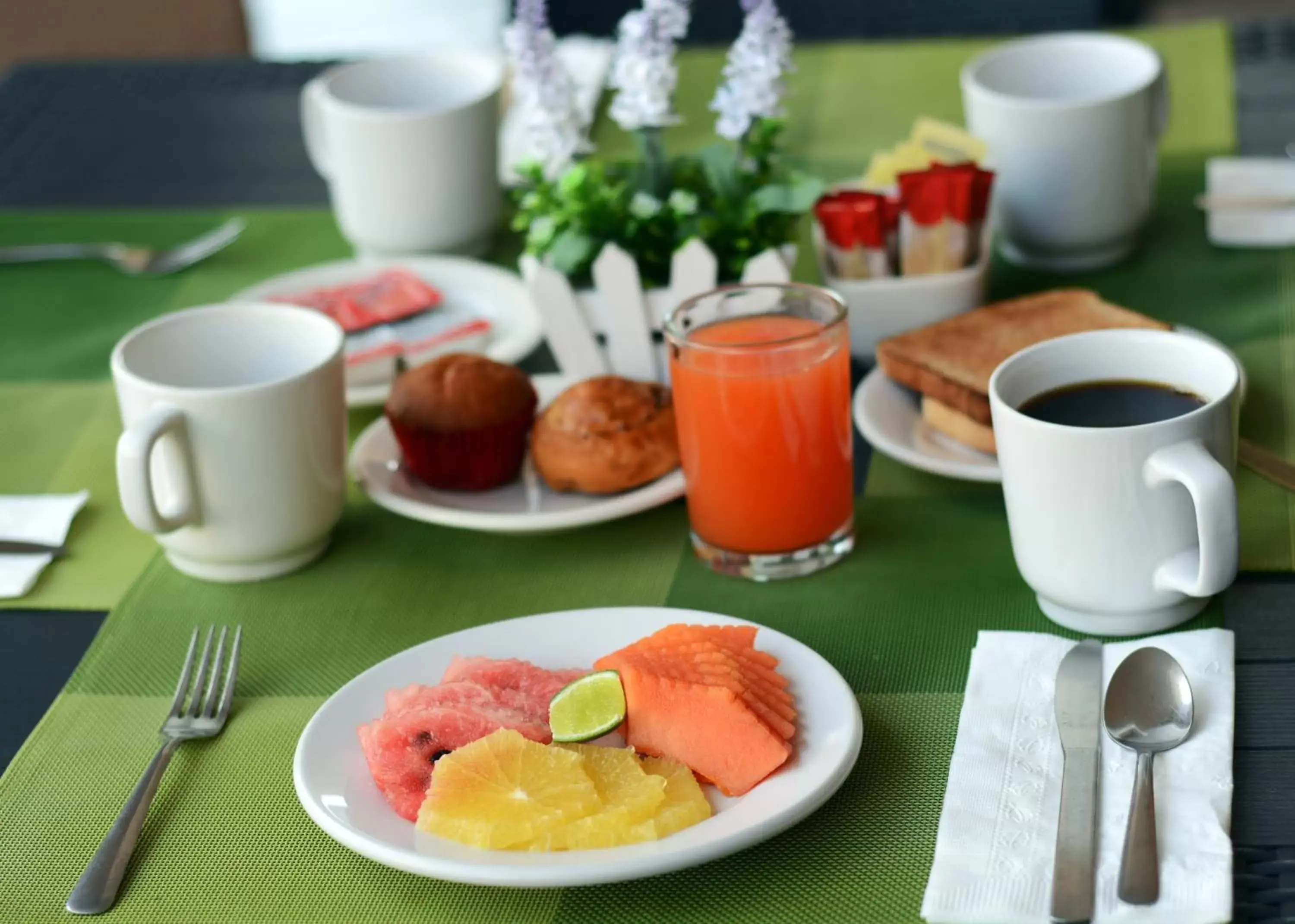 Breakfast in Amarea Hotel Acapulco