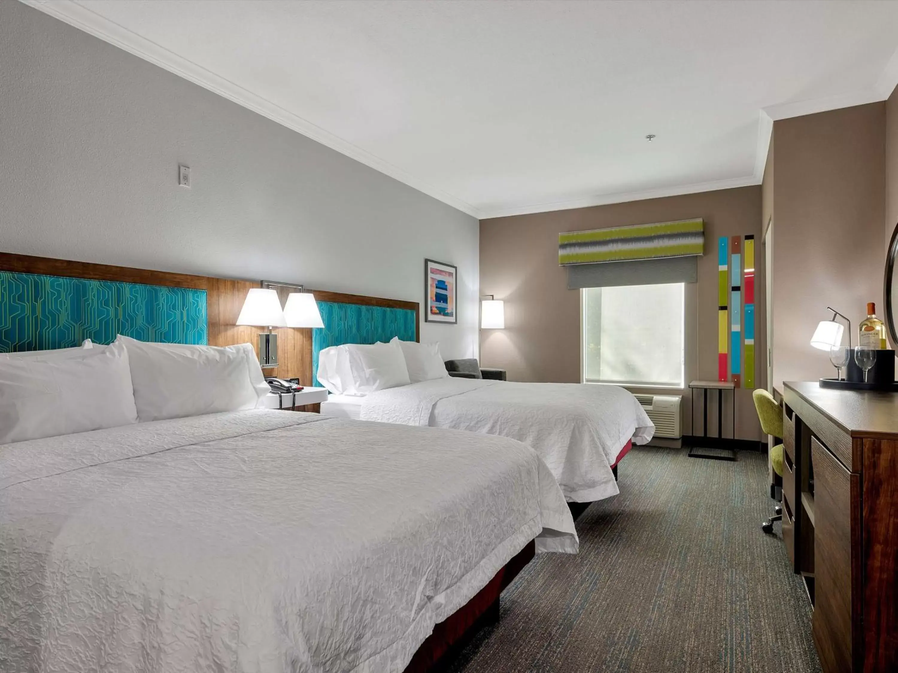 Bedroom, Bed in Hampton Inn and Suites Lufkin