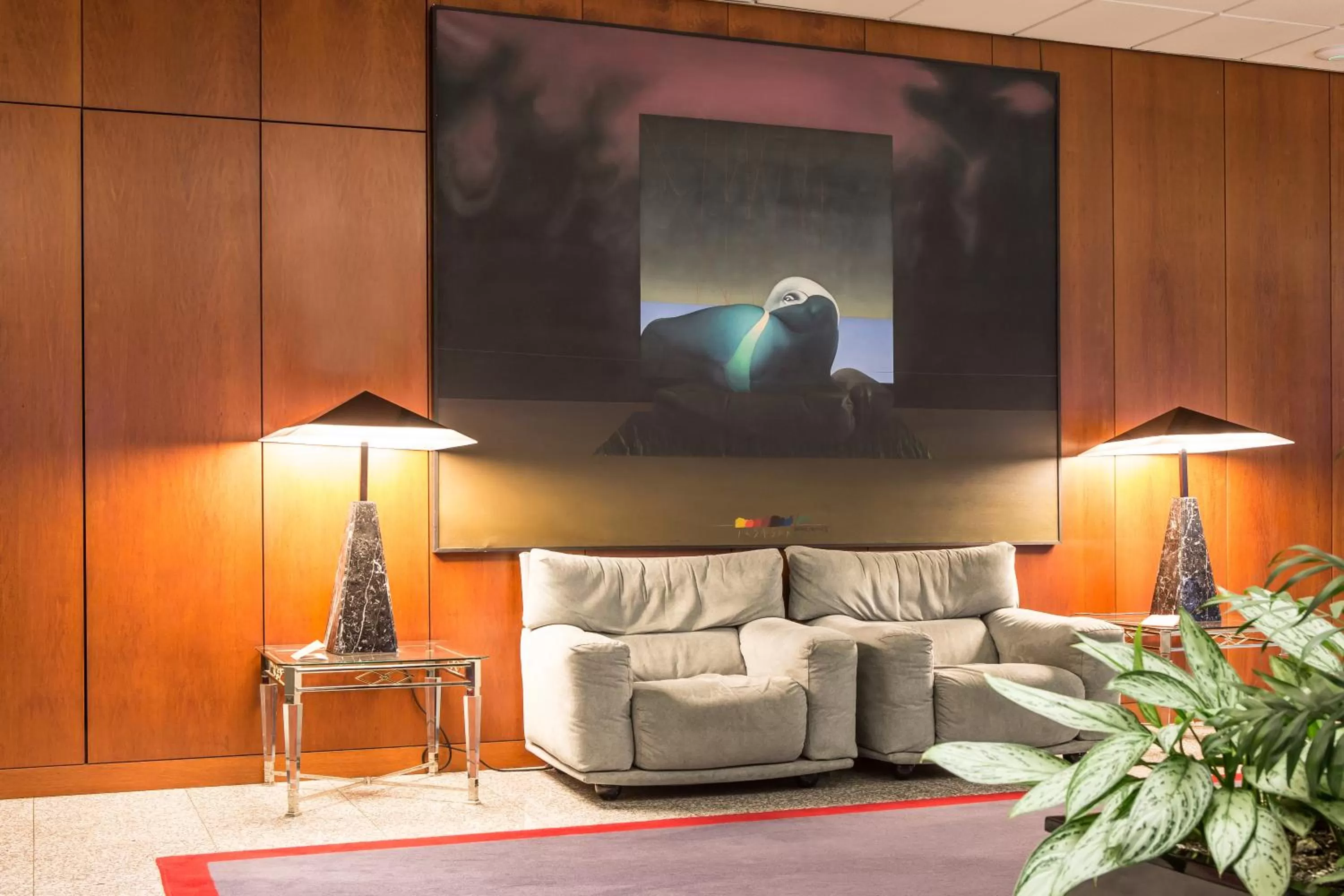 Living room in Hotel 3K Madrid