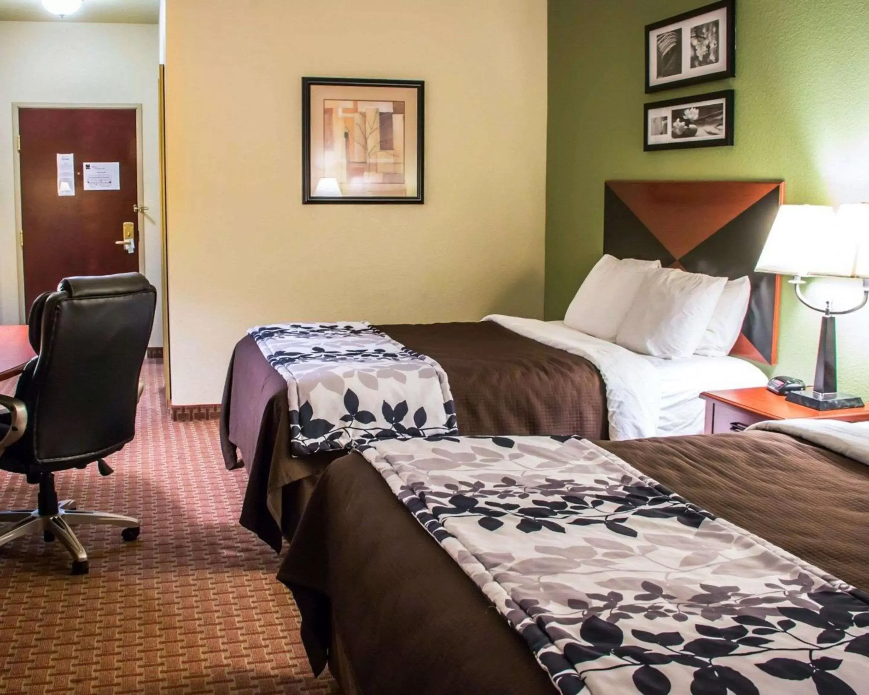 Photo of the whole room, Bed in Sleep Inn and Suites at Six Flags